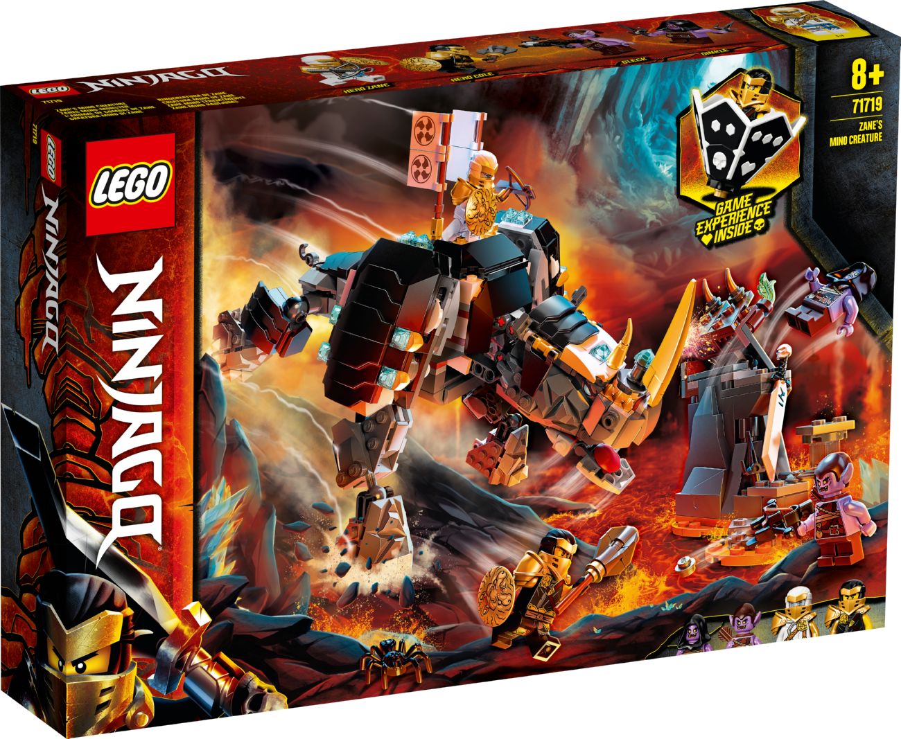 Конструктор Lego Ninjago Робоносоріг Зейна (71719)