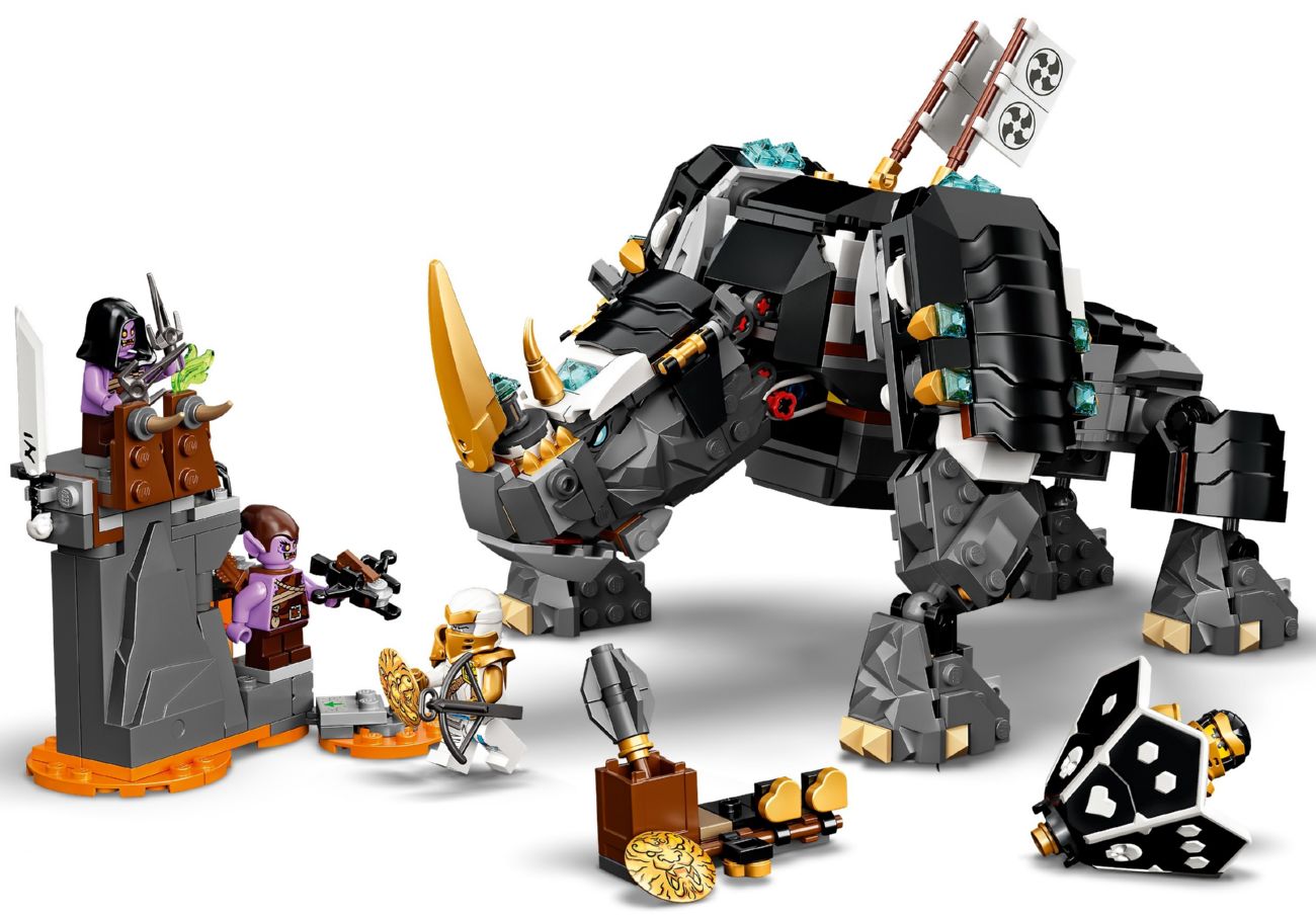 Конструктор Lego Ninjago Робоносоріг Зейна (71719) - фото 3