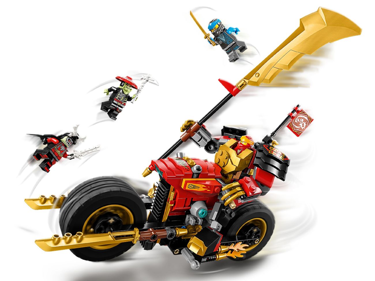 Конструктор Lego Ninjago Робот-всадник Кая EVO (71783) - фото 2 Конструктор Lego Ninjago Робот-всадник Кая EVO (71783) - фото 2