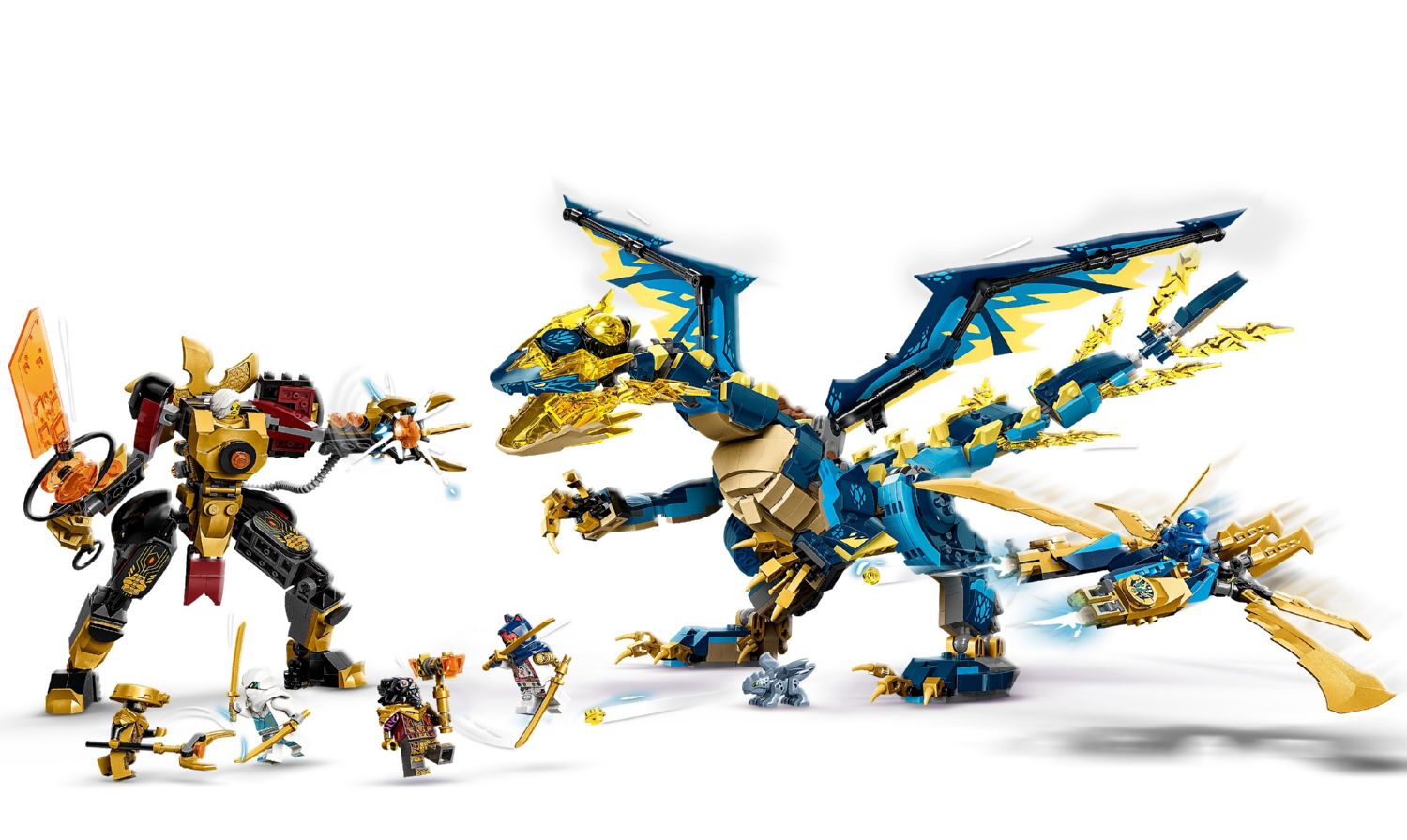 Конструктор Lego Ninjago Стихийный Дракон против Робота Императрицы (71796) - фото 2