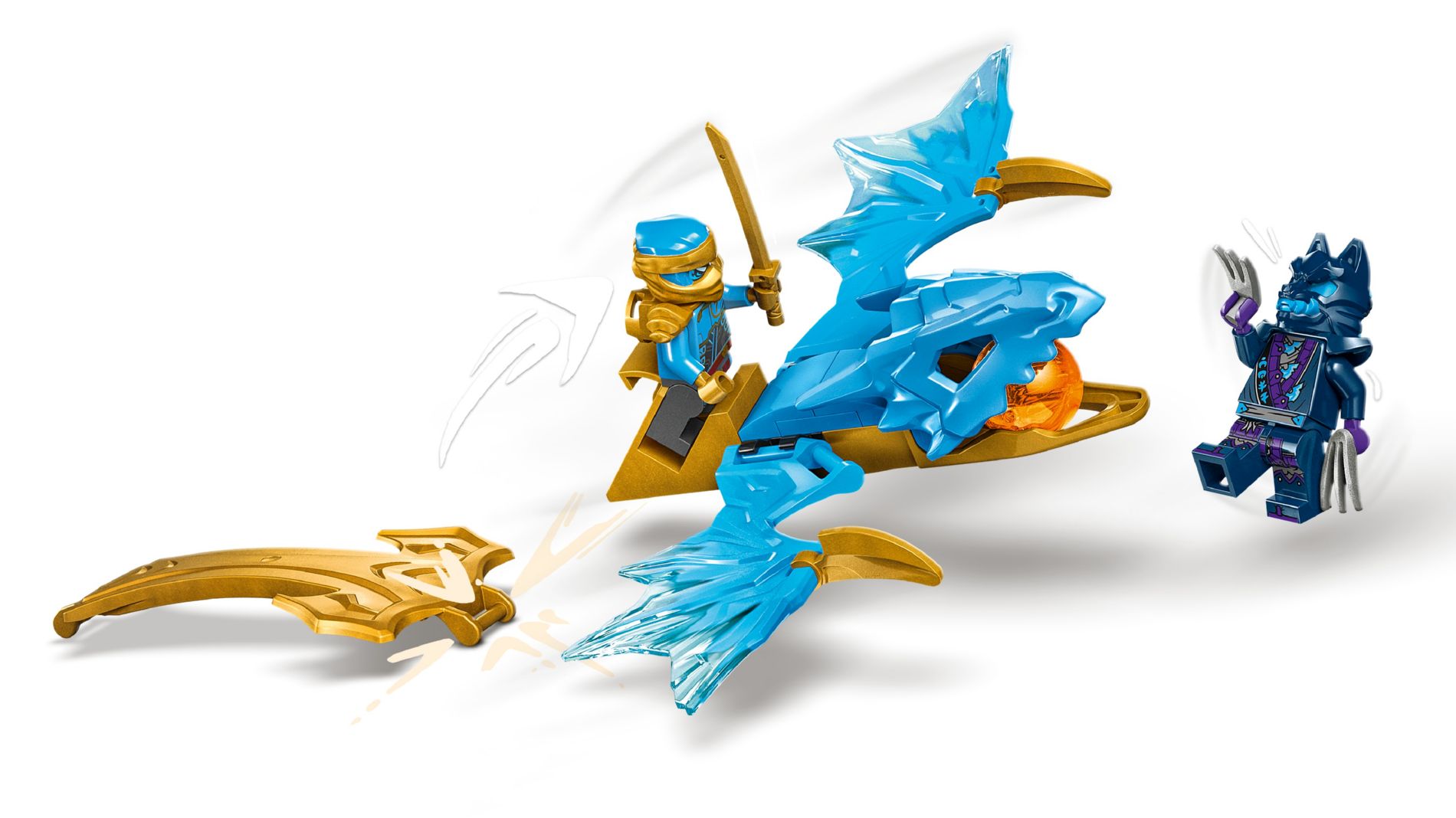 Конструктор Lego Ninjago Удар восходящего дракона Нии (71802) - фото 4