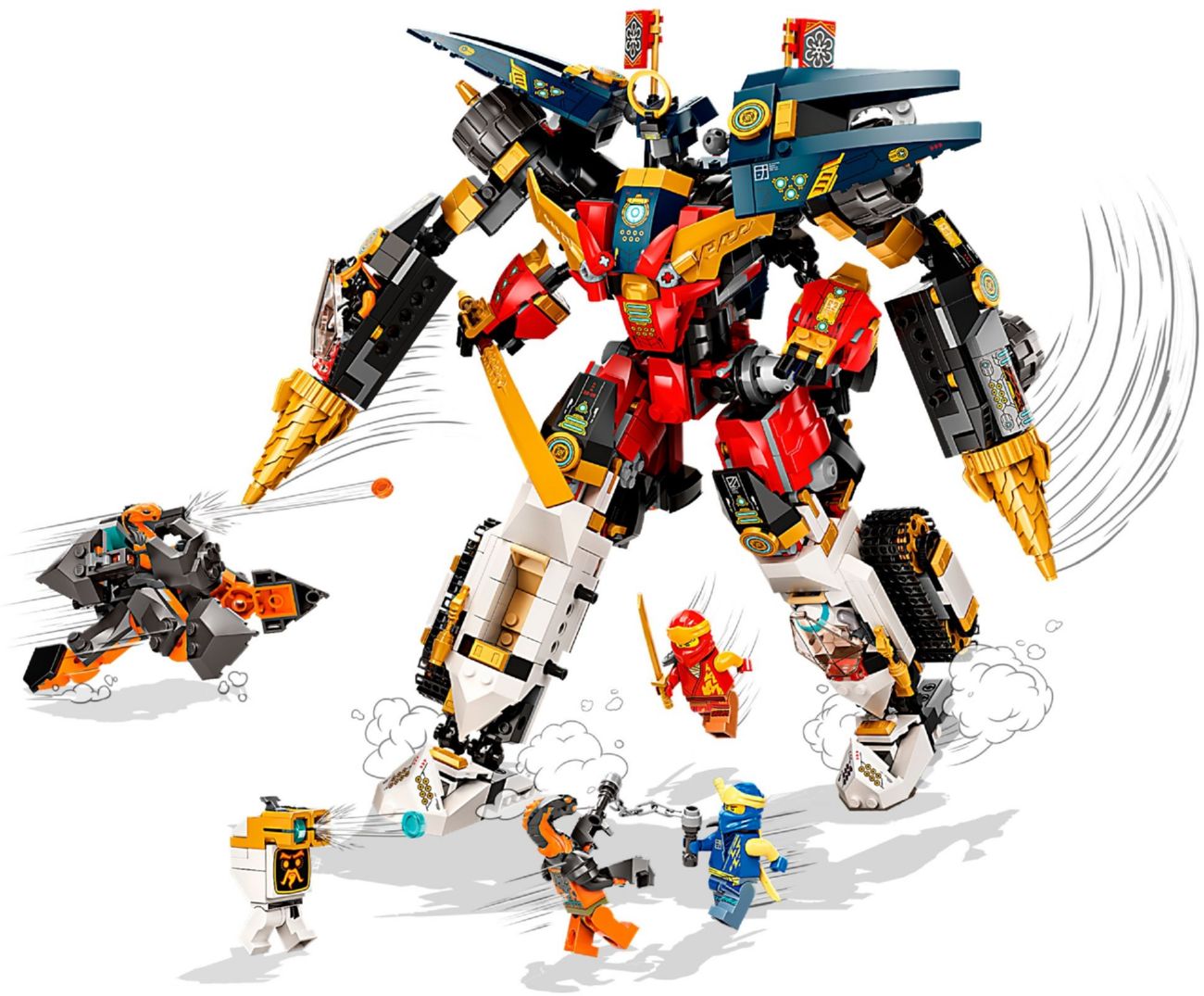 Конструктор Lego Ninjago Ультра-комбо-робот ниндзя (71765) - фото 2 Конструктор Lego Ninjago Ультра-комбо-робот ниндзя (71765) - фото 2