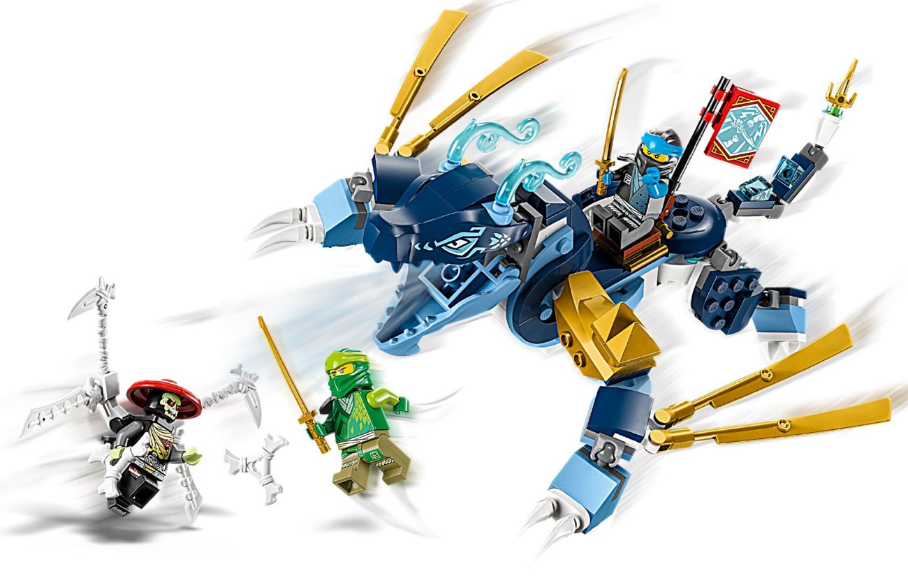 Конструктор Lego Ninjago Водный дракон ЕВО Нии (71800) - фото 2