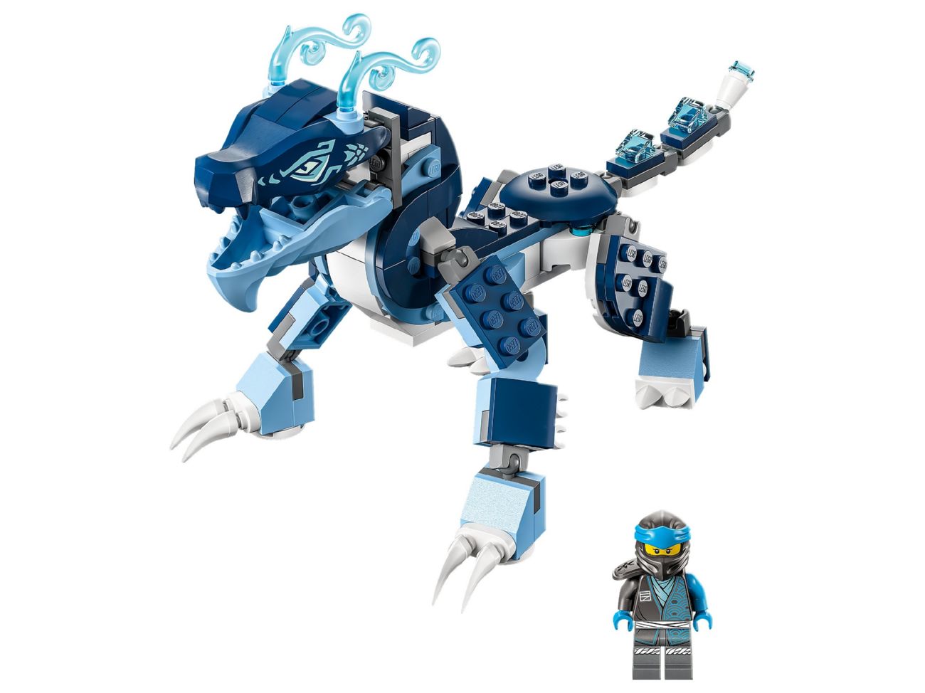 Конструктор Lego Ninjago Водный дракон ЕВО Нии (71800) - фото 4