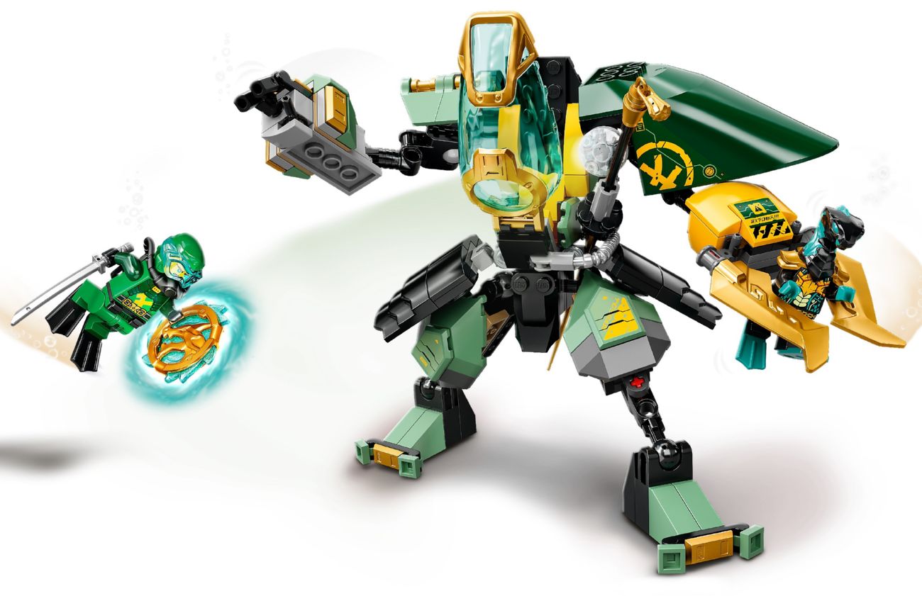 Конструктор Lego Ninjago Водний робот Ллойда (71750) - фото 3 Конструктор Lego Ninjago Водний робот Ллойда (71750) - фото 3