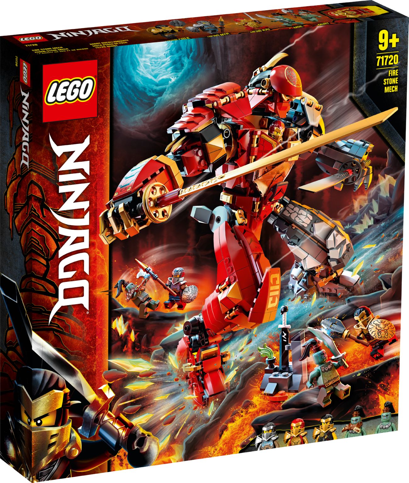 Конструктор Lego Ninjago Вогнекам'яний робот (71720)
