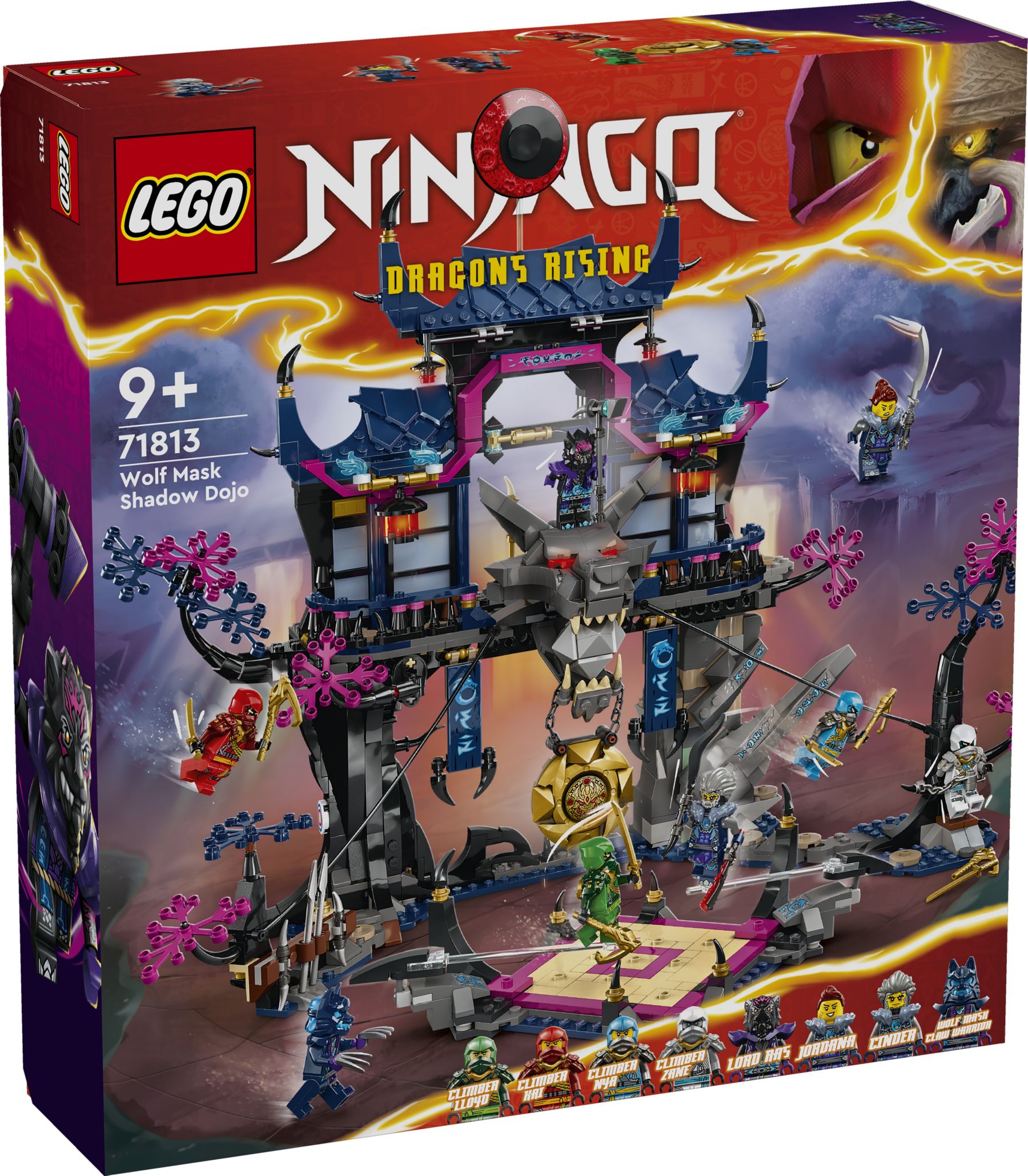 Конструктор Lego Ninjago Вовча Маска Тіньового Додзьо (71813)