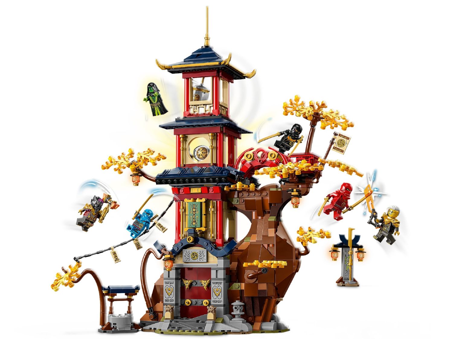 Конструктор Lego Ninjago Храм энергетических ядер дракона (71795) - фото 2 Конструктор Lego Ninjago Храм энергетических ядер дракона (71795) - фото 2
