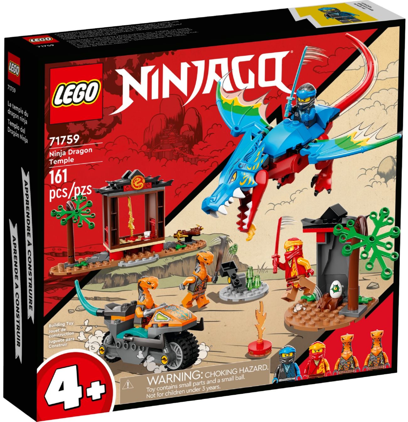 Конструктор Lego Ninjago Храм ниндзя-дракона (71759)