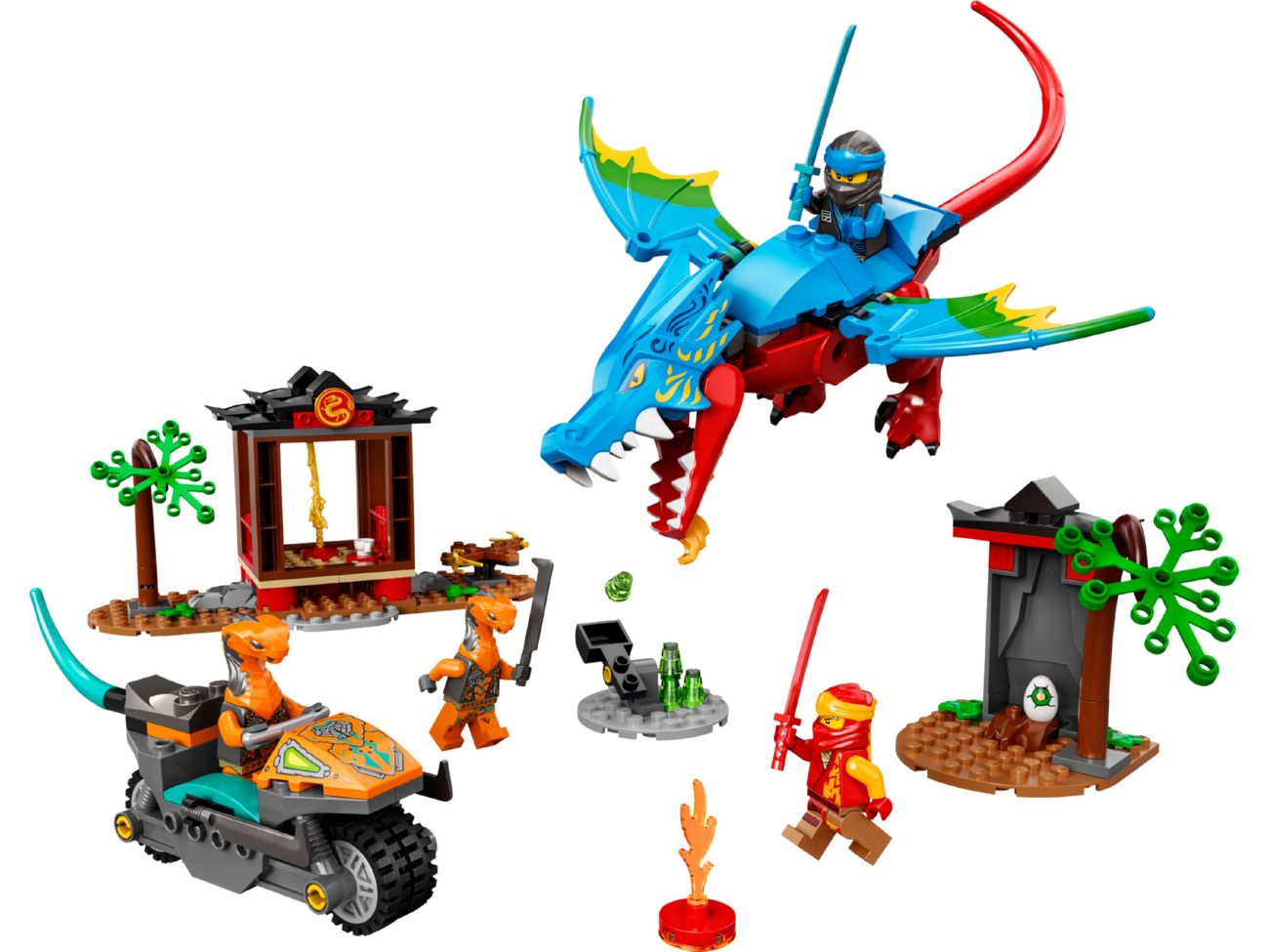 Конструктор Lego Ninjago Храм ниндзя-дракона (71759) - фото 1 Конструктор Lego Ninjago Храм ниндзя-дракона (71759) - фото 1