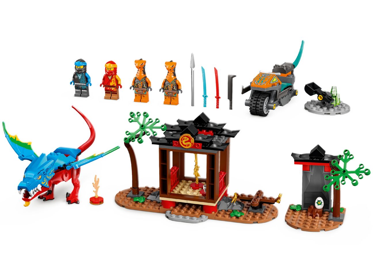 Конструктор Lego Ninjago Храм ниндзя-дракона (71759) - фото 2 Конструктор Lego Ninjago Храм ниндзя-дракона (71759) - фото 2