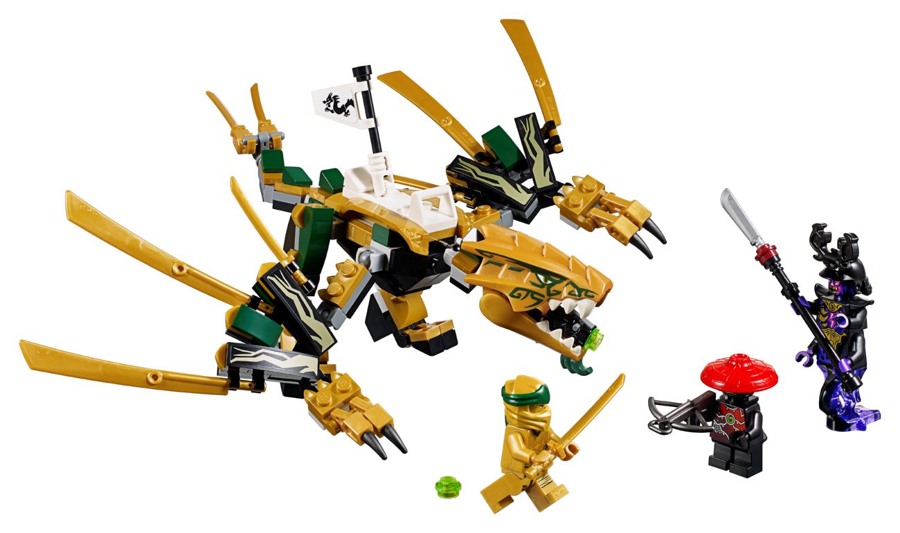 Конструктор Lego Ninjago Золотой Дракон (70666) - фото 1 Конструктор Lego Ninjago Золотой Дракон (70666) - фото 1
