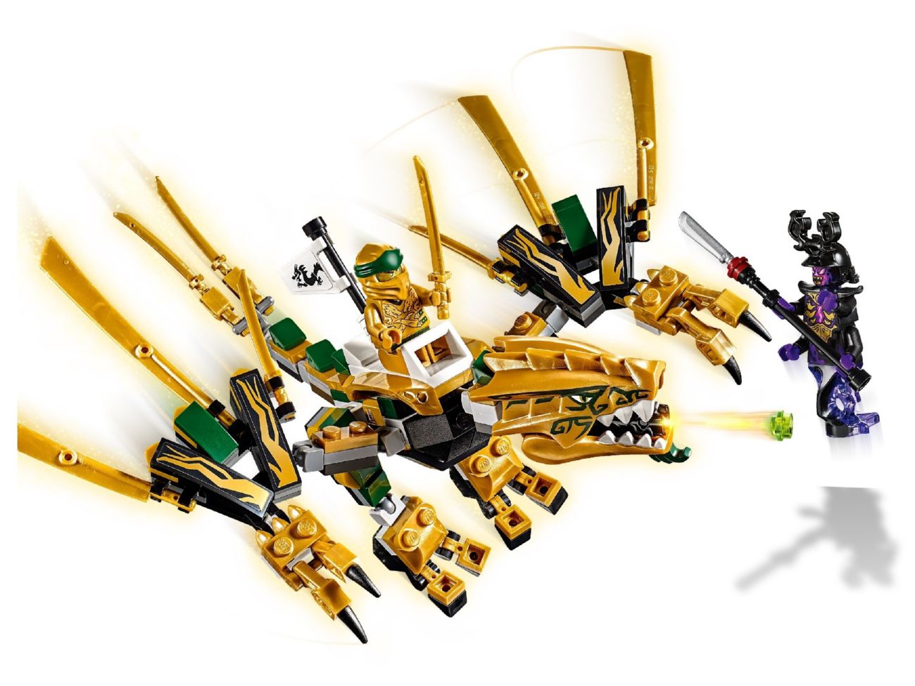 Конструктор Lego Ninjago Золотой Дракон (70666) - фото 2 Конструктор Lego Ninjago Золотой Дракон (70666) - фото 2