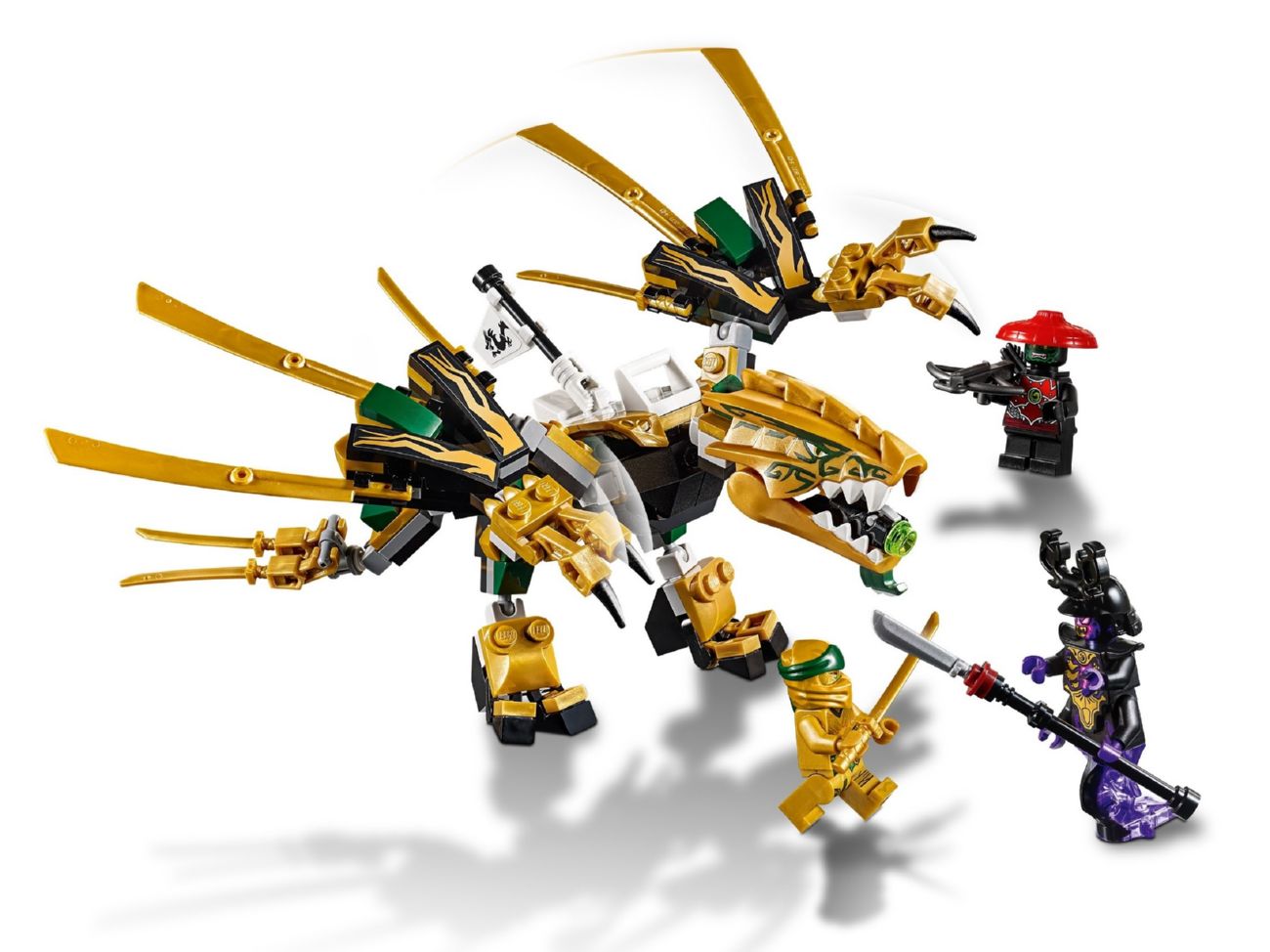 Конструктор Lego Ninjago Золотой Дракон (70666) - фото 3 Конструктор Lego Ninjago Золотой Дракон (70666) - фото 3