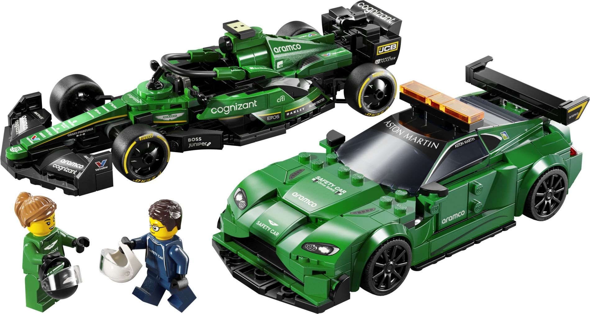 Конструктор Lego Speed Champions Автомобіль безпеки Aston Martin і AMR23 та автомобіль безпеки Aston Martin (76925) - фото 1 Конструктор Lego Speed Champions Автомобіль безпеки Aston Martin і AMR23 та автомобіль безпеки Aston Martin (76925) - фото 1