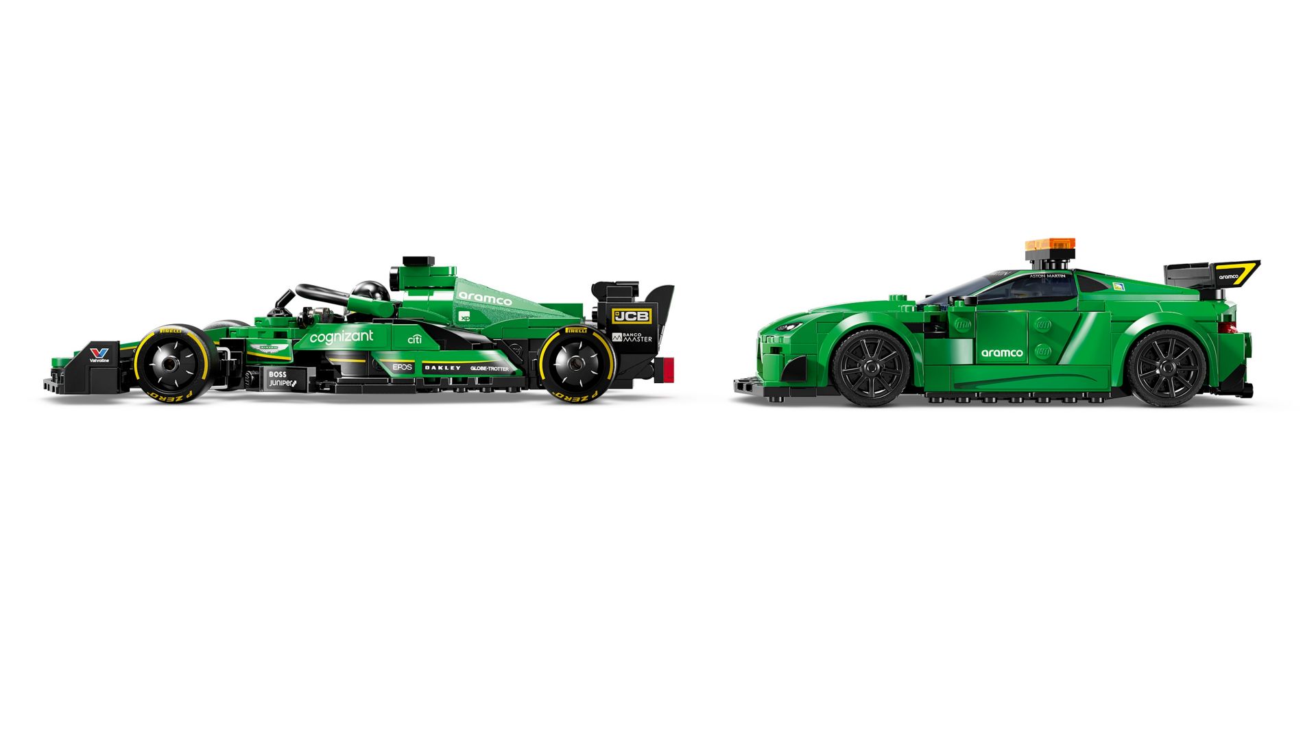Конструктор Lego Speed Champions Автомобіль безпеки Aston Martin і AMR23 та автомобіль безпеки Aston Martin (76925) - фото 4 Конструктор Lego Speed Champions Автомобіль безпеки Aston Martin і AMR23 та автомобіль безпеки Aston Martin (76925) - фото 4
