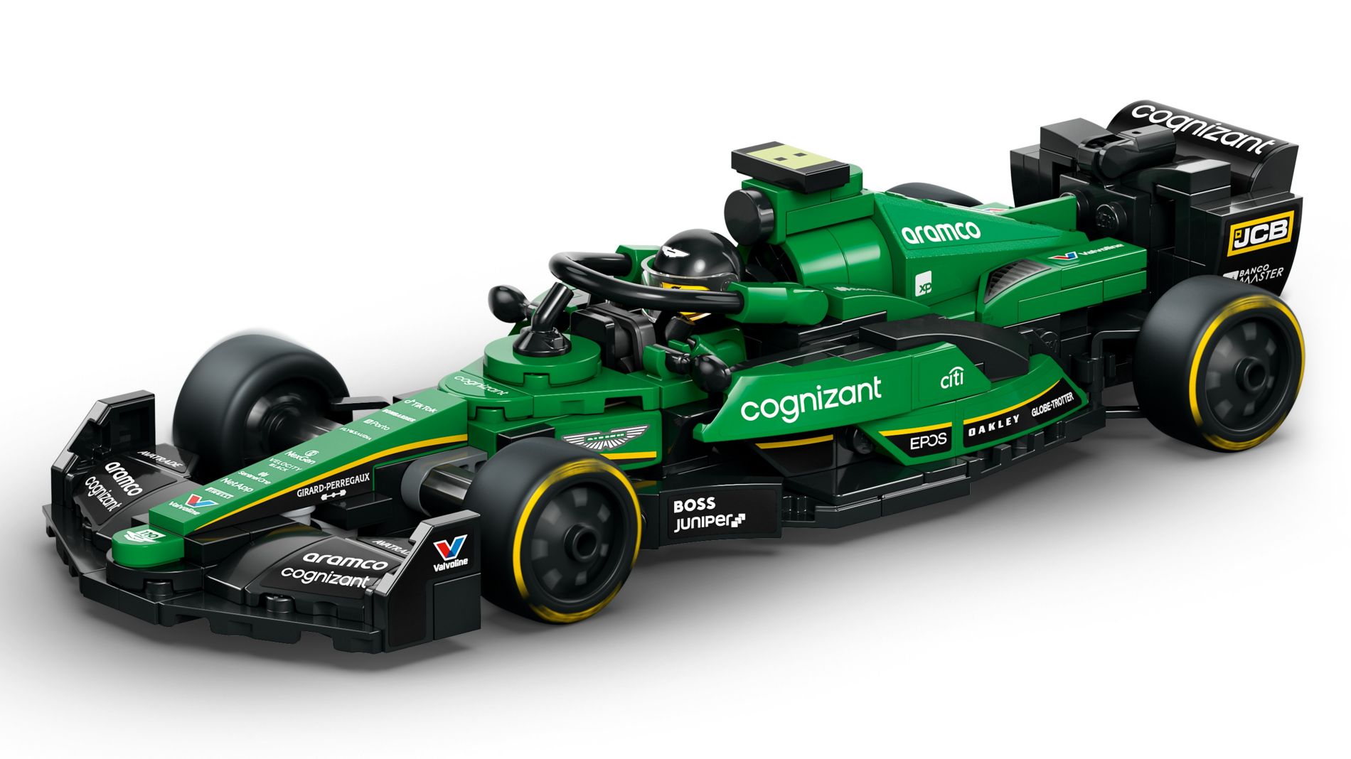 Конструктор Lego Speed Champions Автомобіль безпеки Aston Martin і AMR23 та автомобіль безпеки Aston Martin (76925) - фото 5 Конструктор Lego Speed Champions Автомобіль безпеки Aston Martin і AMR23 та автомобіль безпеки Aston Martin (76925) - фото 5