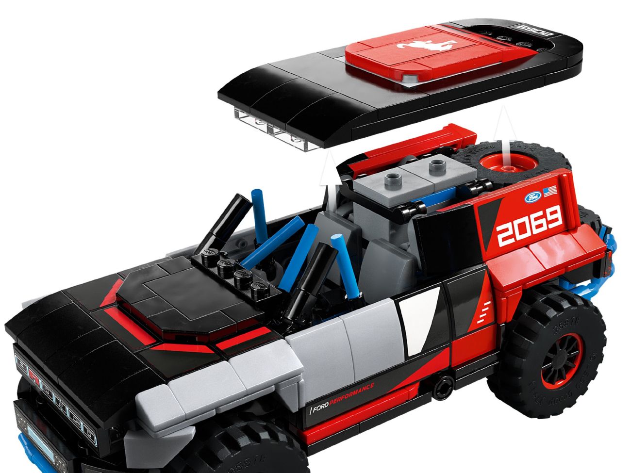 Конструктор Lego Speed Champions Ford GT Heritage Edition and Bronco R (76905) - фото 4 Конструктор Lego Speed Champions Ford GT Heritage Edition and Bronco R (76905) - фото 4