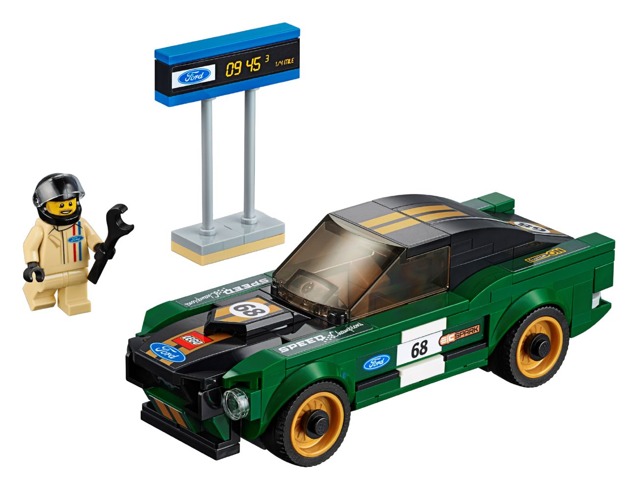 Конструктор Lego Speed Champions Ford Mustang Fastback 1968 (75884) - фото 1