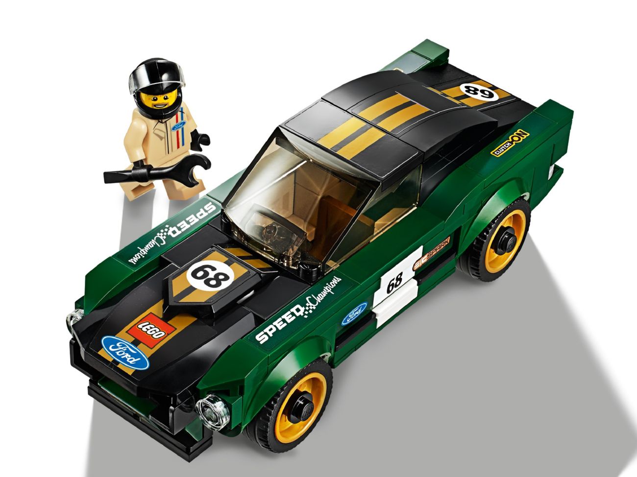 Конструктор Lego Speed Champions Ford Mustang Fastback 1968 (75884) - фото 4