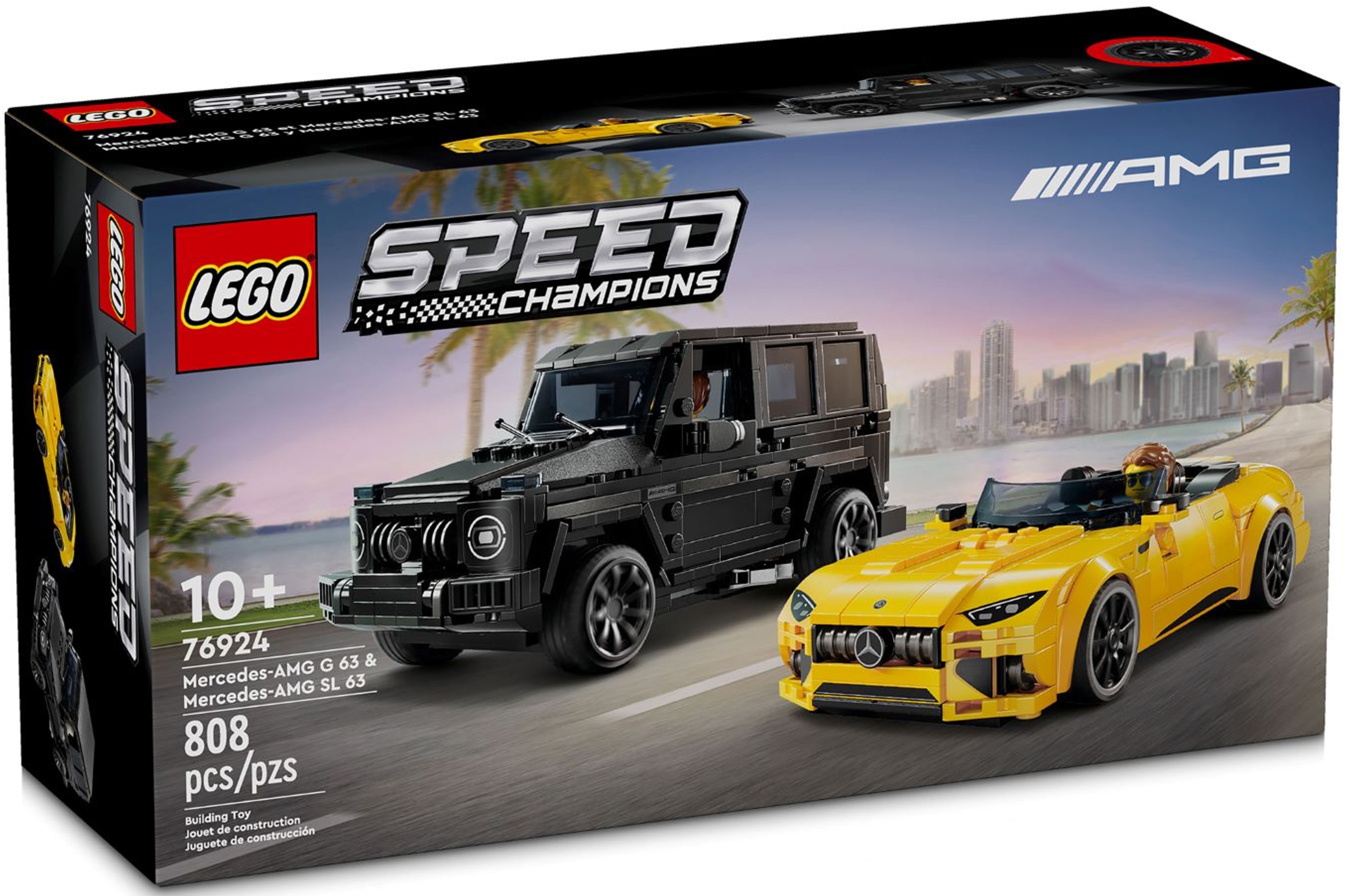 Конструктор Lego Speed Champions Mercedes-AMG G 63 та Mercedes-AMG SL 63 (76924)