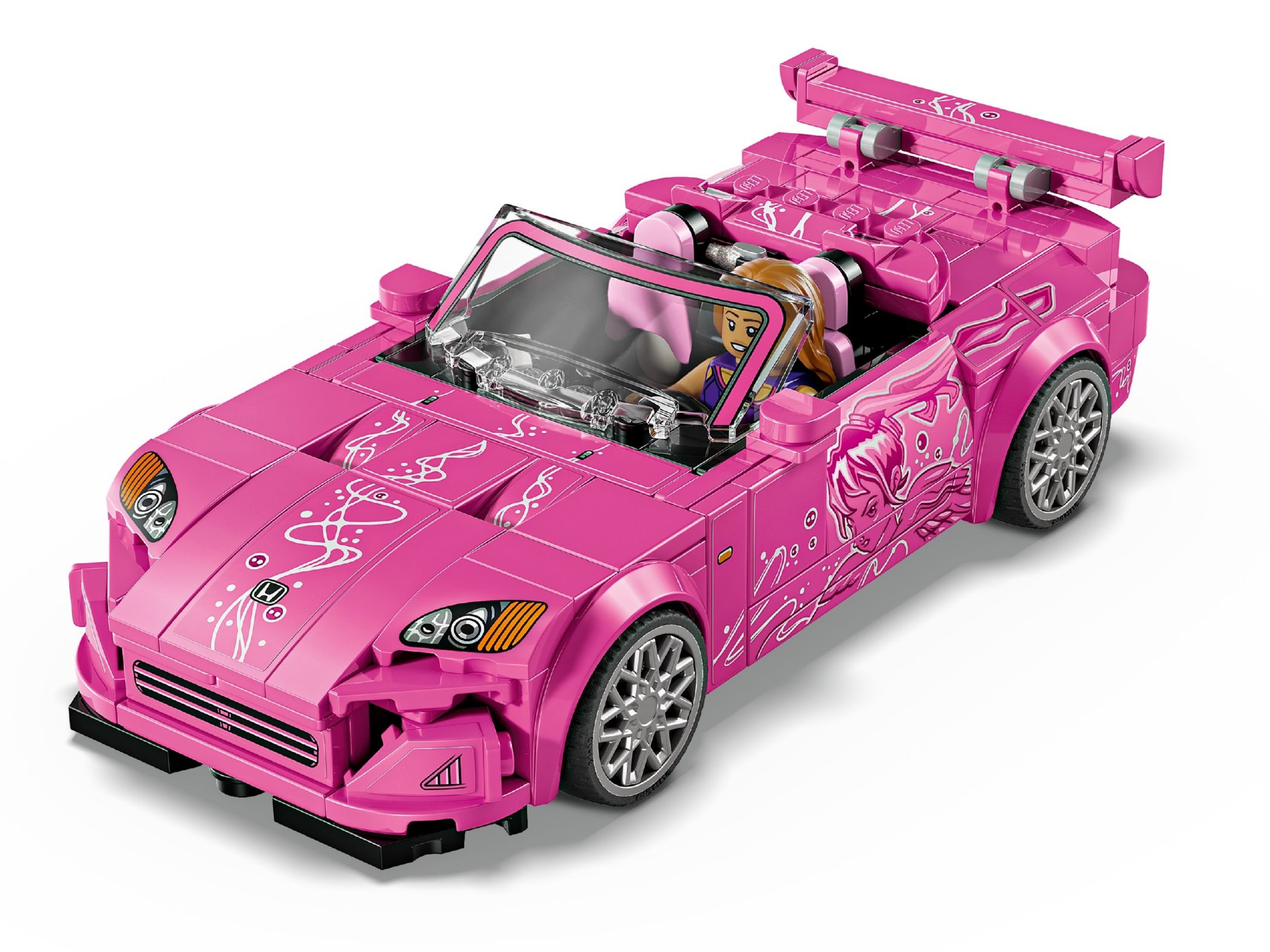 Конструктор Lego Speed Champions Двойной форсаж: Honda S2000 (77241) - фото 4 Конструктор Lego Speed Champions Двойной форсаж: Honda S2000 (77241) - фото 4