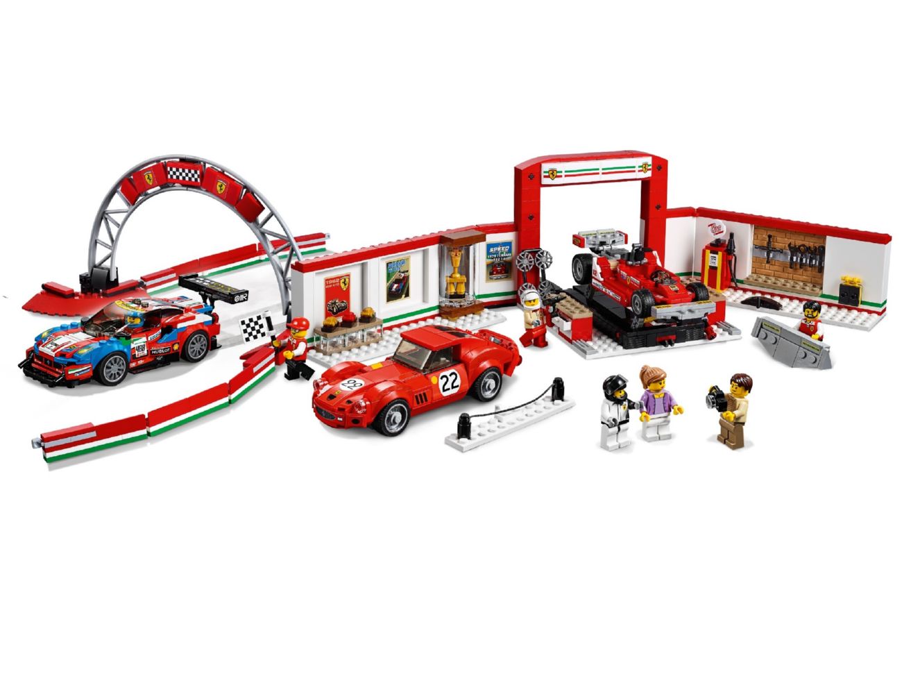 Конструктор Lego Speed Champions Унікальний гараж Ferrari (75889) - фото 2