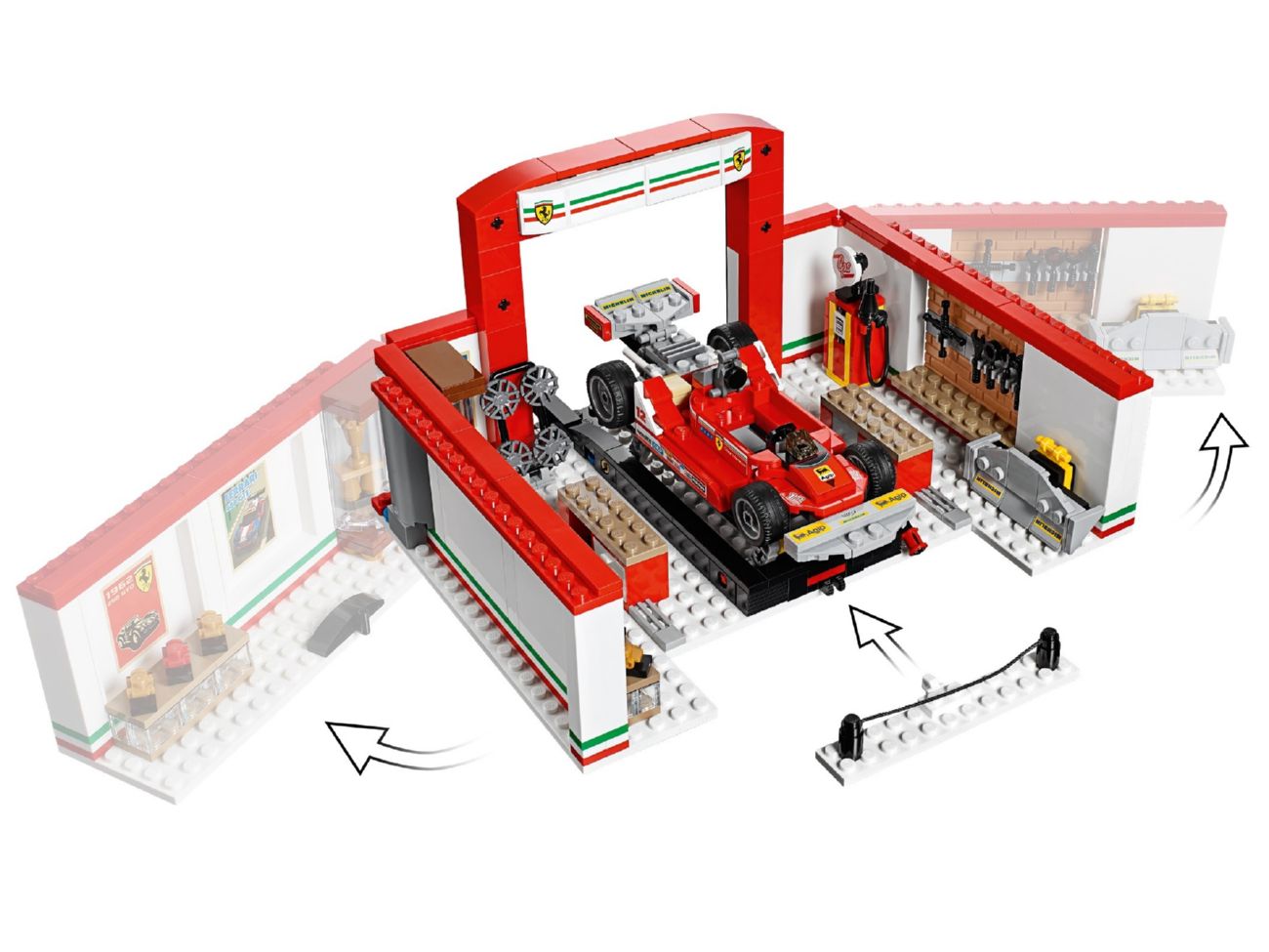 Конструктор Lego Speed Champions Унікальний гараж Ferrari (75889) - фото 4