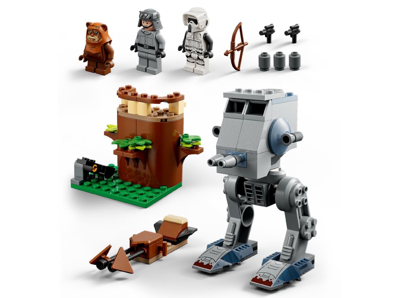 Конструктор Lego Star Wars AT-ST (75332) - фото 5