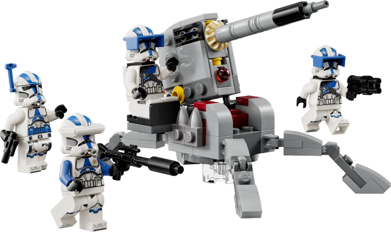 Конструктор Lego Star Wars Боевой набор клонов-пехотинцев 501-го легиона (75345) - фото 1 Конструктор Lego Star Wars Боевой набор клонов-пехотинцев 501-го легиона (75345) - фото 1