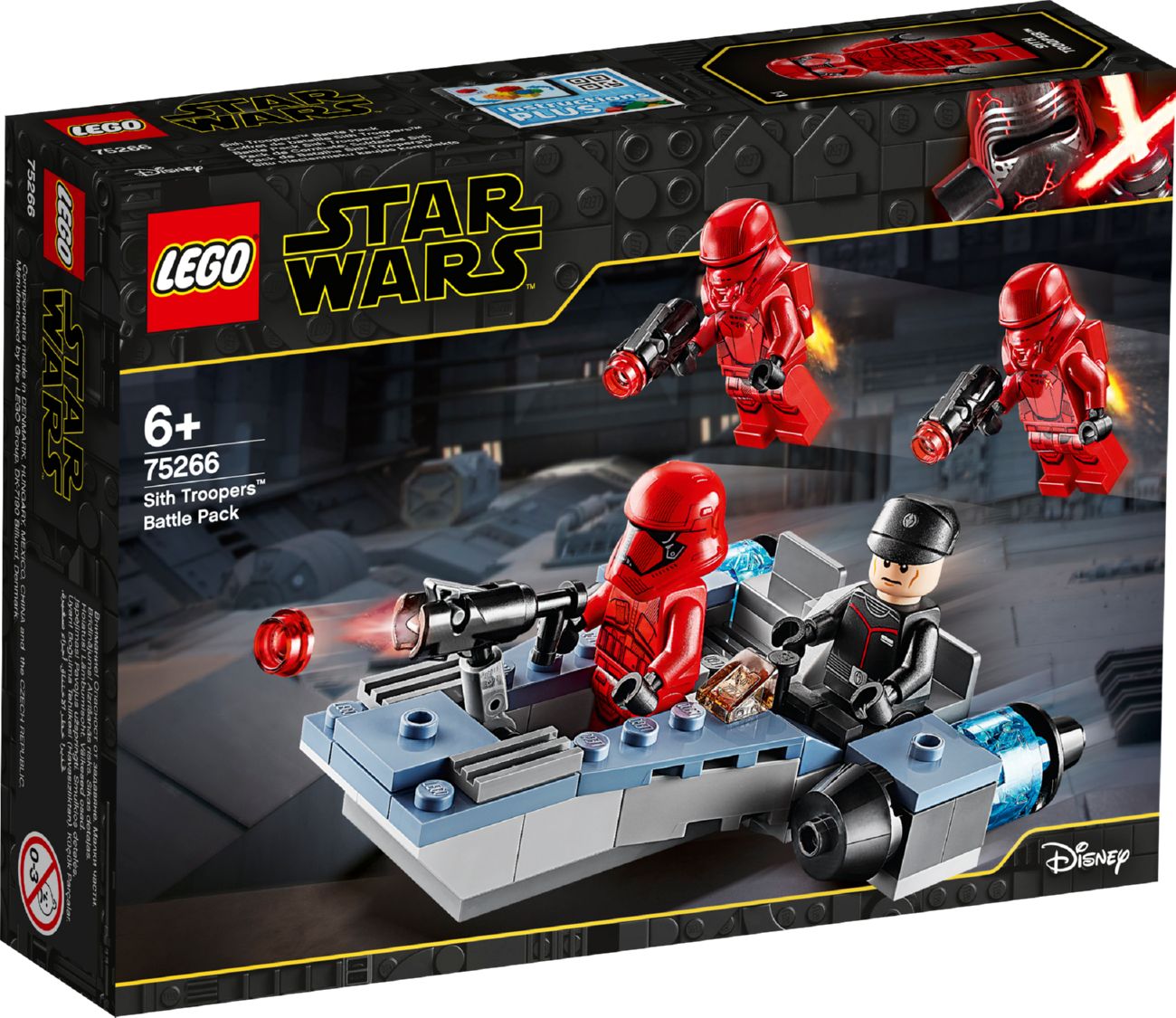Конструктор Lego Star Wars Бойовий набір: штурмовики ситхів (75266)