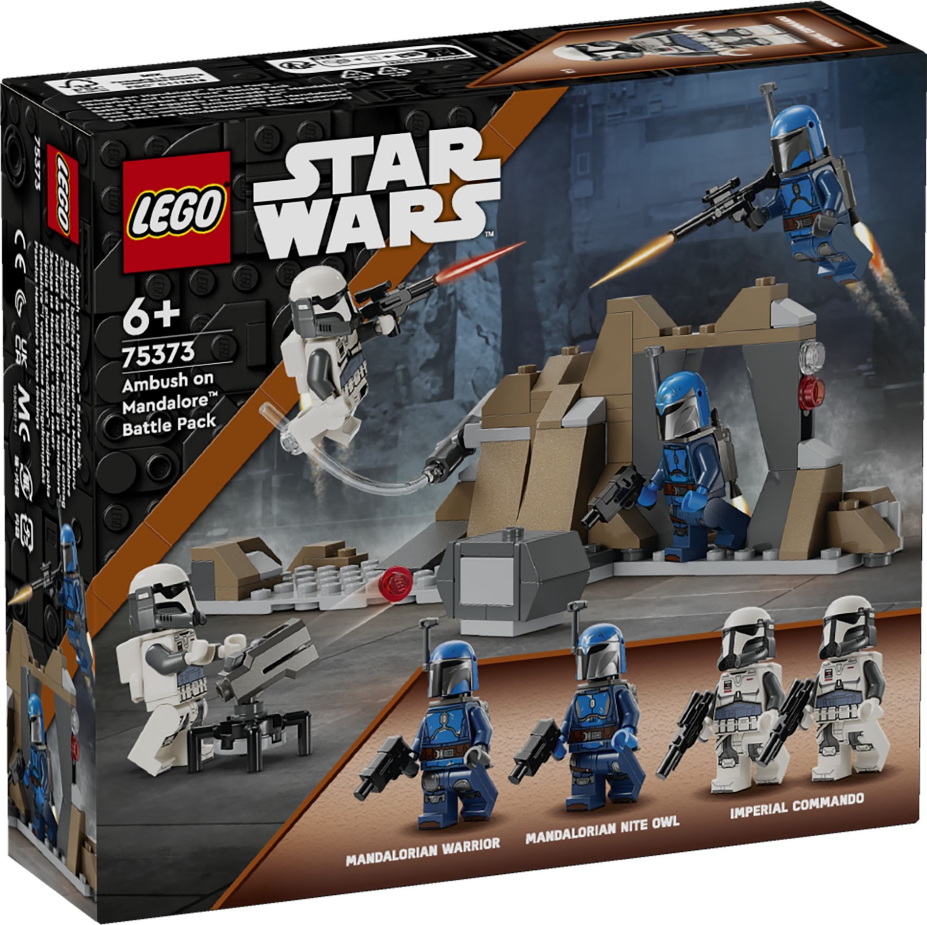 Конструктор Lego Star Wars Боевой набор: засада на Мандалоре (75373)