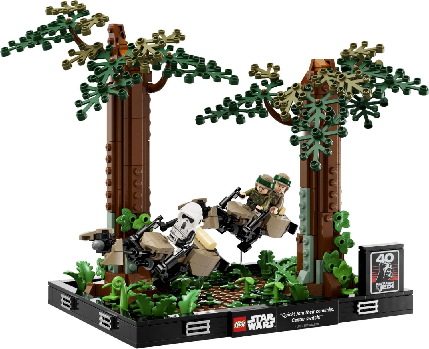 Конструктор Lego Star Wars Диорама Погоня на спидере в Эндоре (75353) - фото 1 Конструктор Lego Star Wars Диорама Погоня на спидере в Эндоре (75353) - фото 1