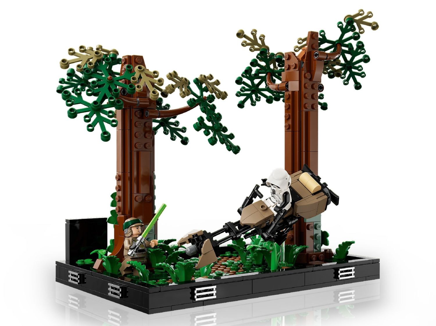 Конструктор Lego Star Wars Диорама Погоня на спидере в Эндоре (75353) - фото 2 Конструктор Lego Star Wars Диорама Погоня на спидере в Эндоре (75353) - фото 2