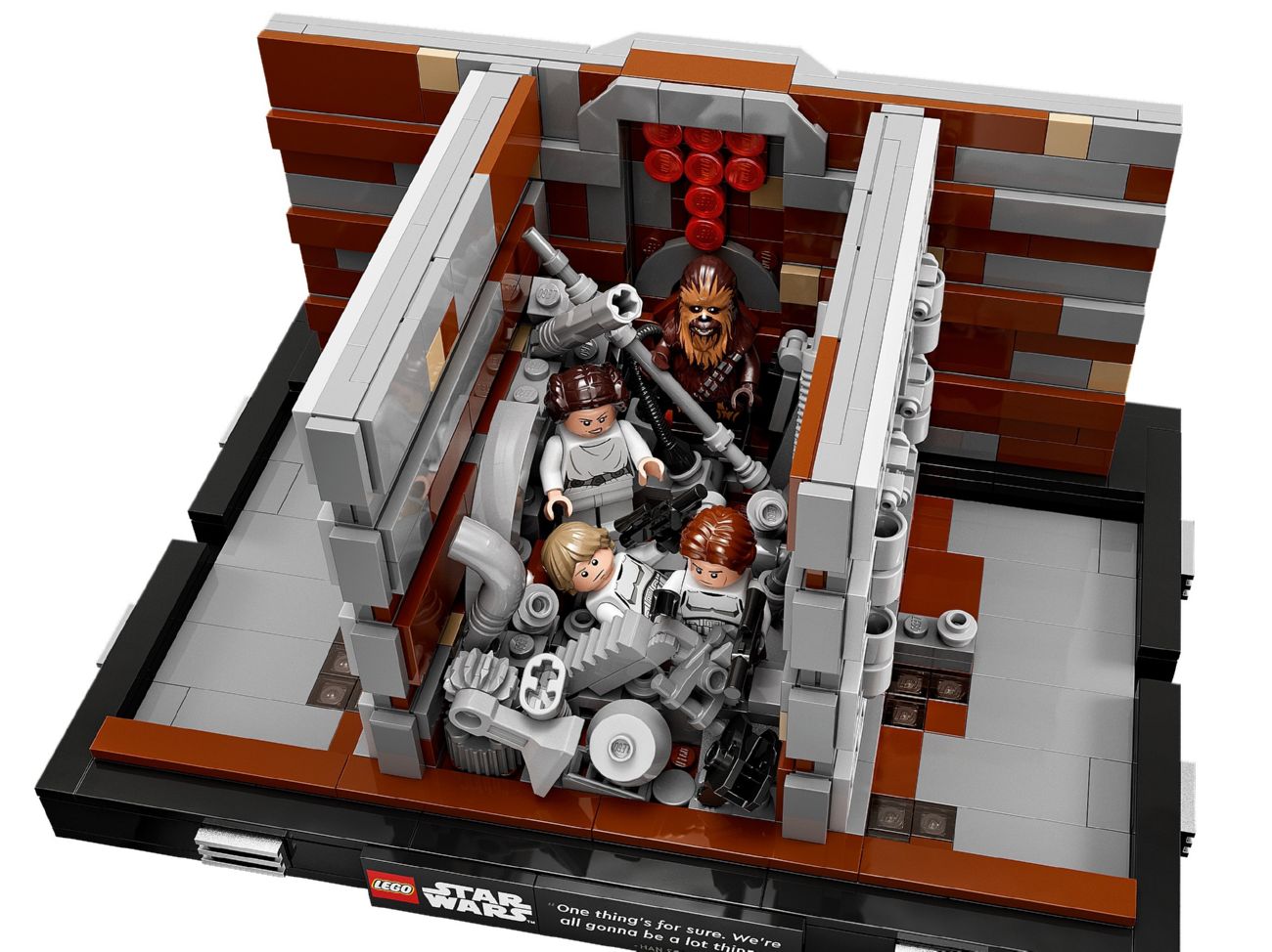 Конструктор Lego Star Wars Діорама: Ущільнювач сміття на Зірці Смерті (75339) - фото 2