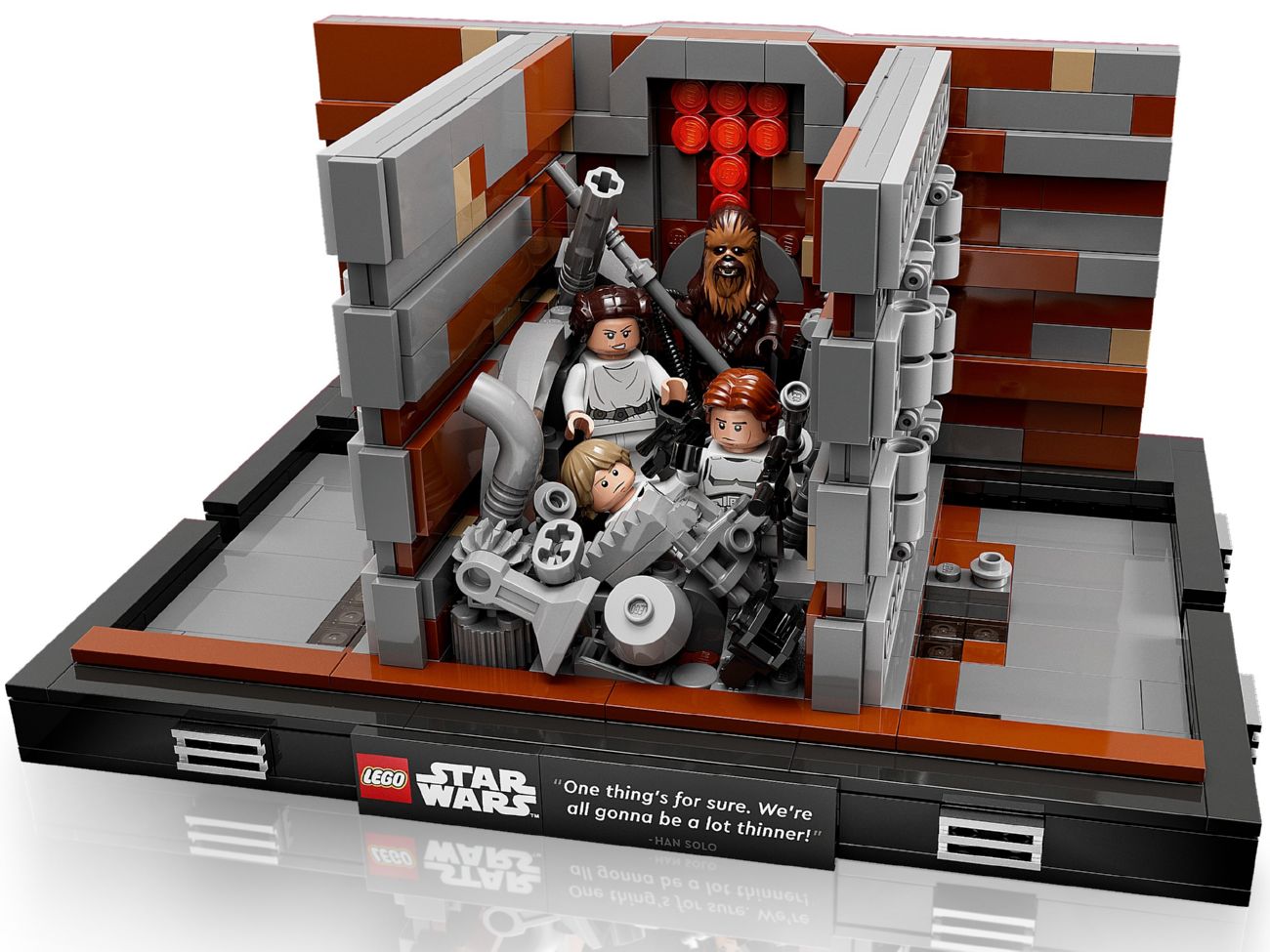 Конструктор Lego Star Wars Діорама: Ущільнювач сміття на Зірці Смерті (75339) - фото 3