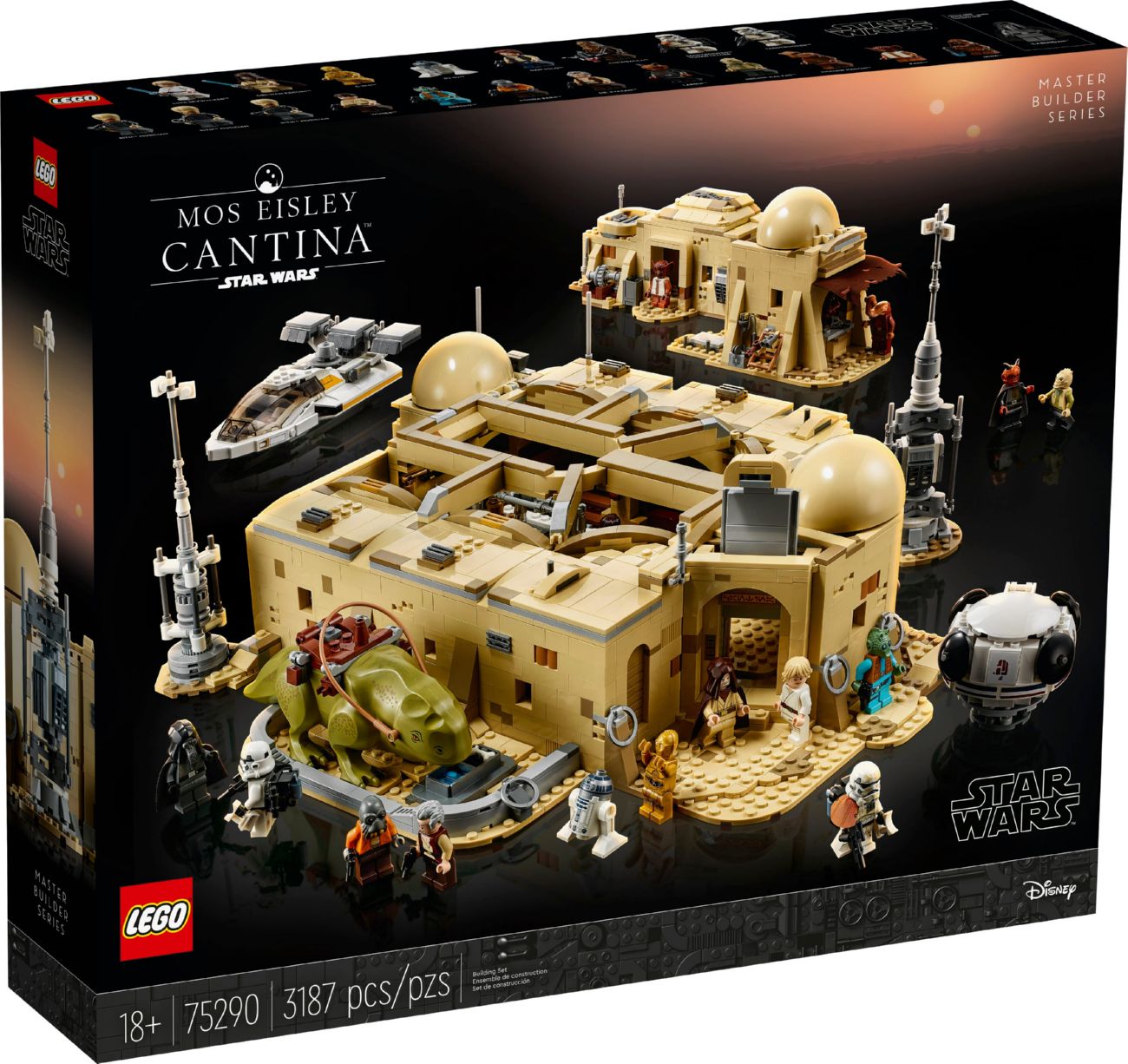 Конструктор Lego Star Wars Кантіна Мос Ейслі (75290)