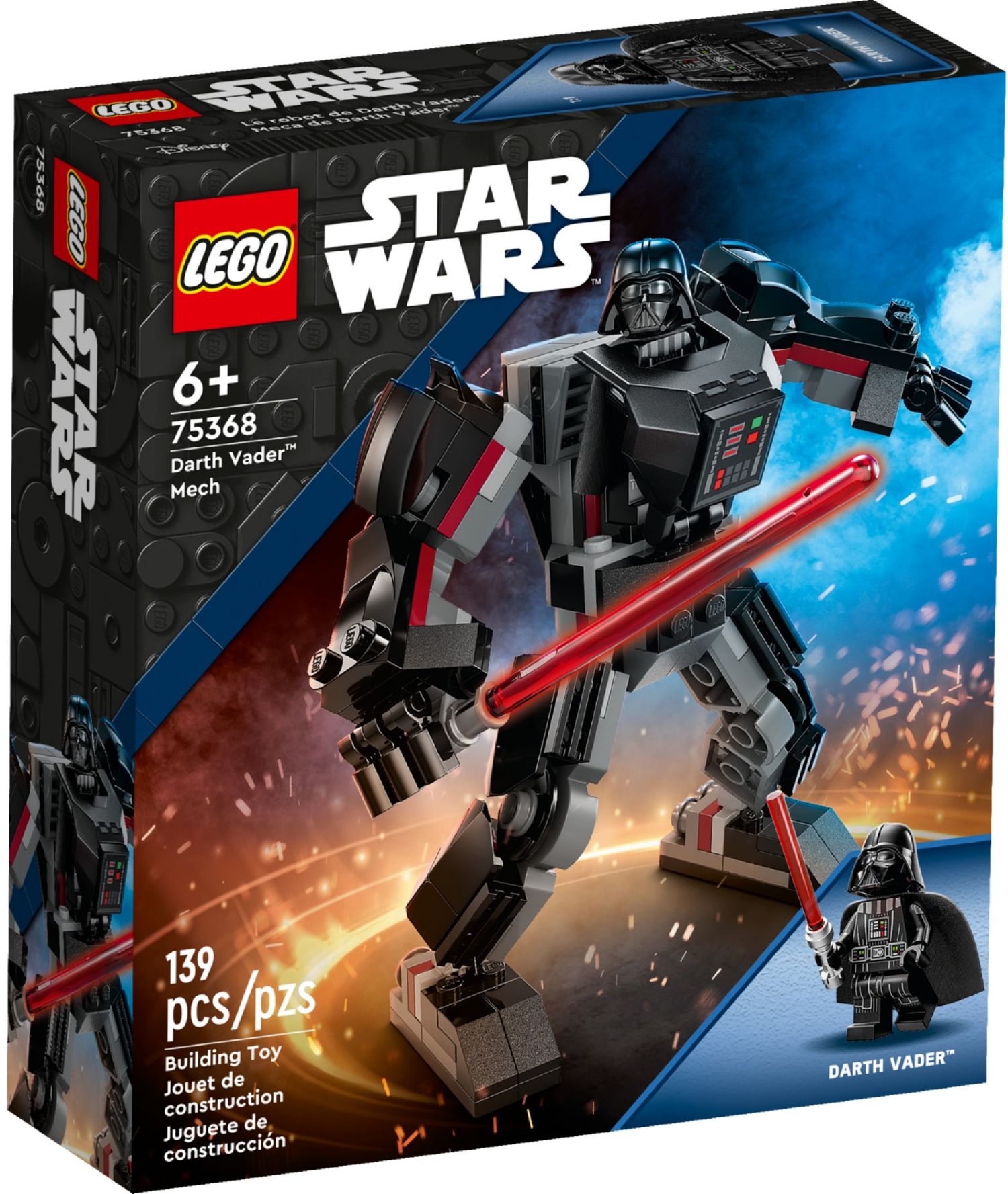 Конструктор Lego Star Wars Механический Дарт Вейдер (75368)