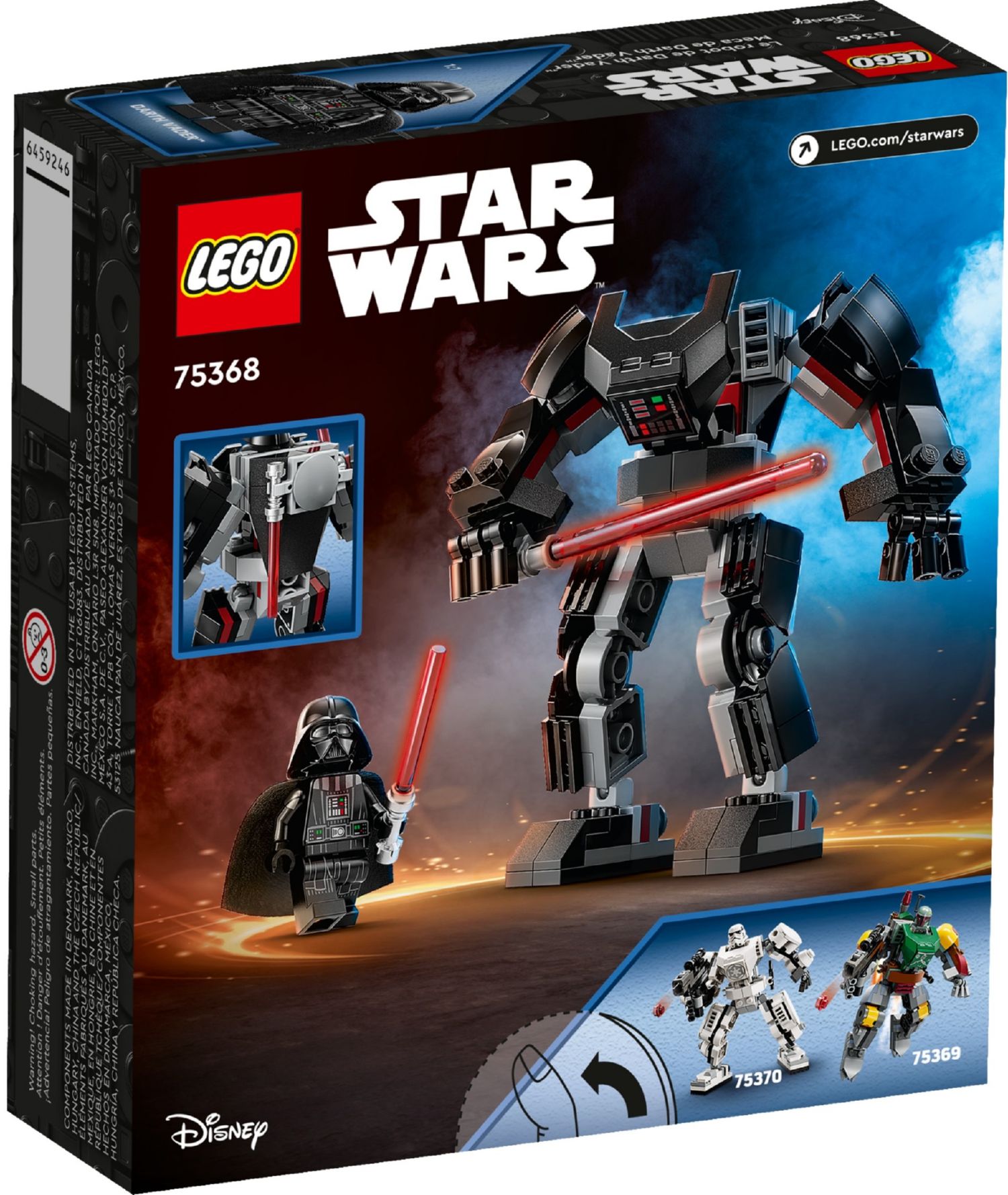 Конструктор Lego Star Wars Механический Дарт Вейдер (75368) - фото 3 Конструктор Lego Star Wars Механический Дарт Вейдер (75368) - фото 3