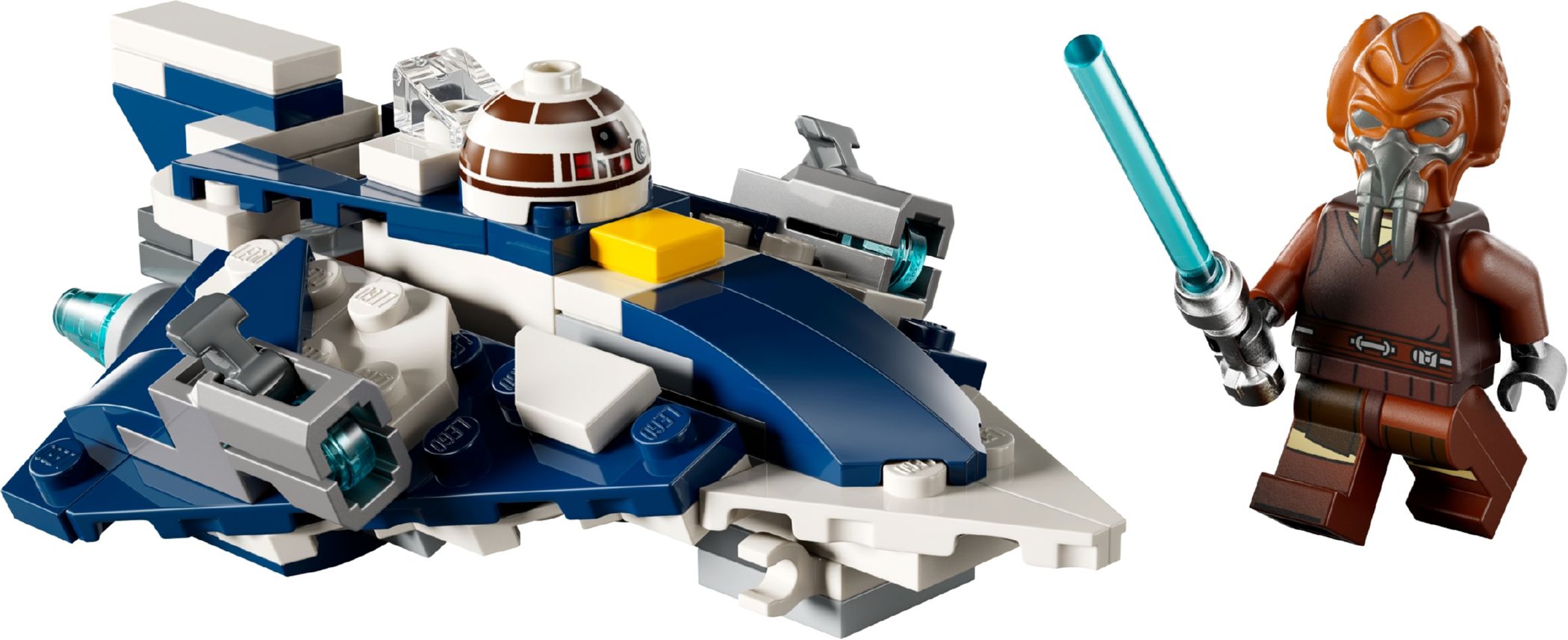 Конструктор Lego Star Wars Микрофайтеры: звездный истребитель джедая Пло Куна (75400) - фото 1 Конструктор Lego Star Wars Микрофайтеры: звездный истребитель джедая Пло Куна (75400) - фото 1