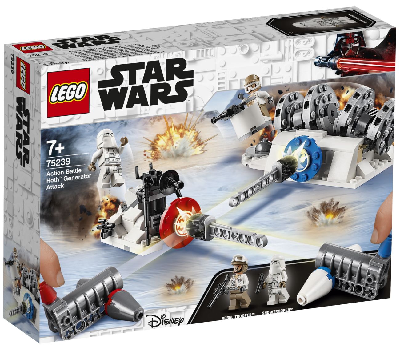 Конструктор Lego Star Wars Разрушение генераторов на Хоте (75239)