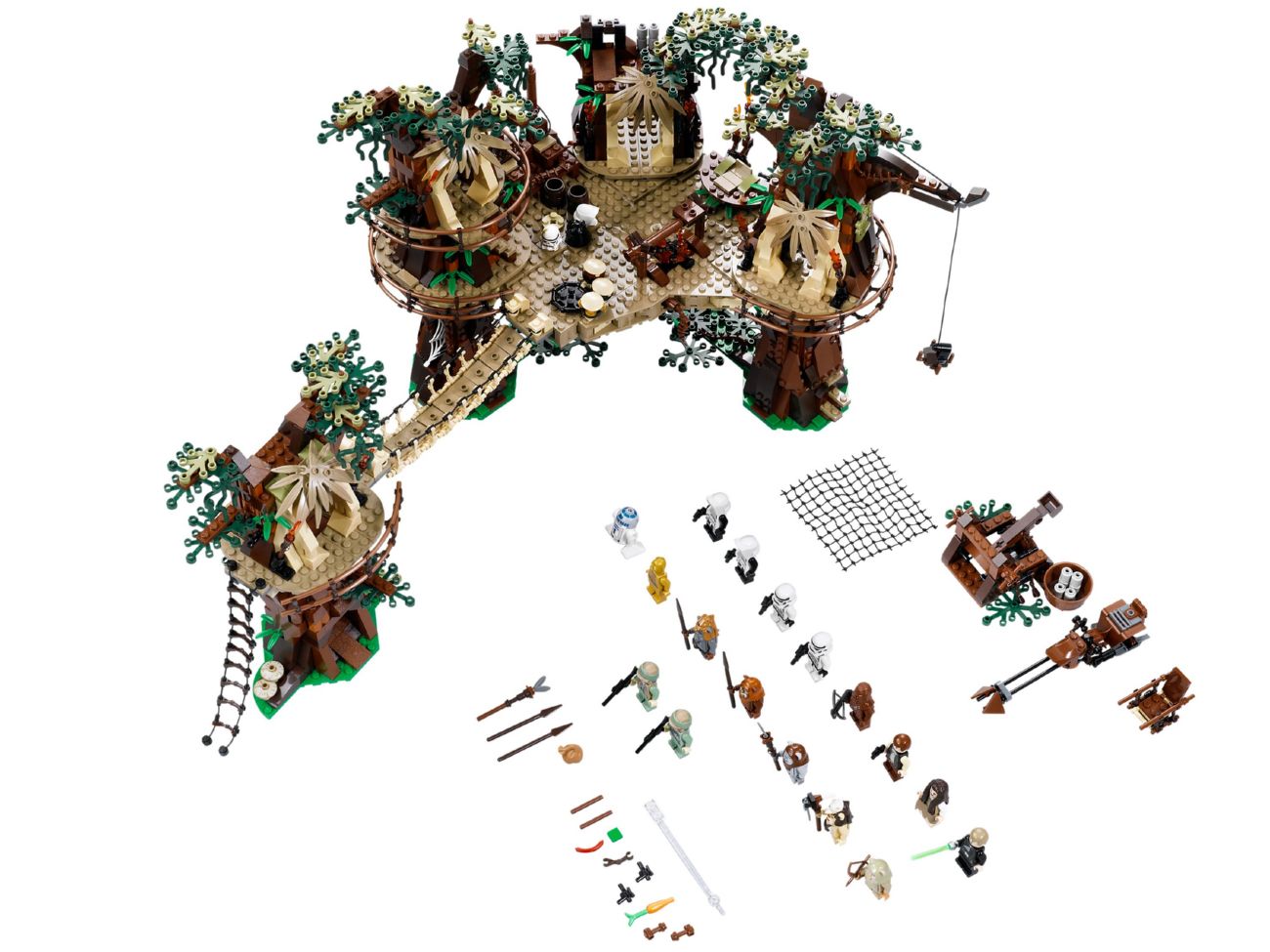 Конструктор Lego Star Wars Деревня Эвоков (10236) - фото 1 Конструктор Lego Star Wars Деревня Эвоков (10236) - фото 1