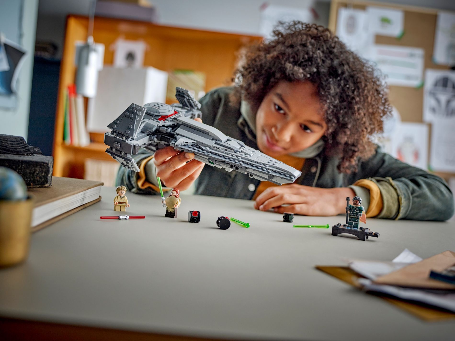 Конструктор Lego star wars Сітх-лазутчик Дарта Мола (75383) - фото 5