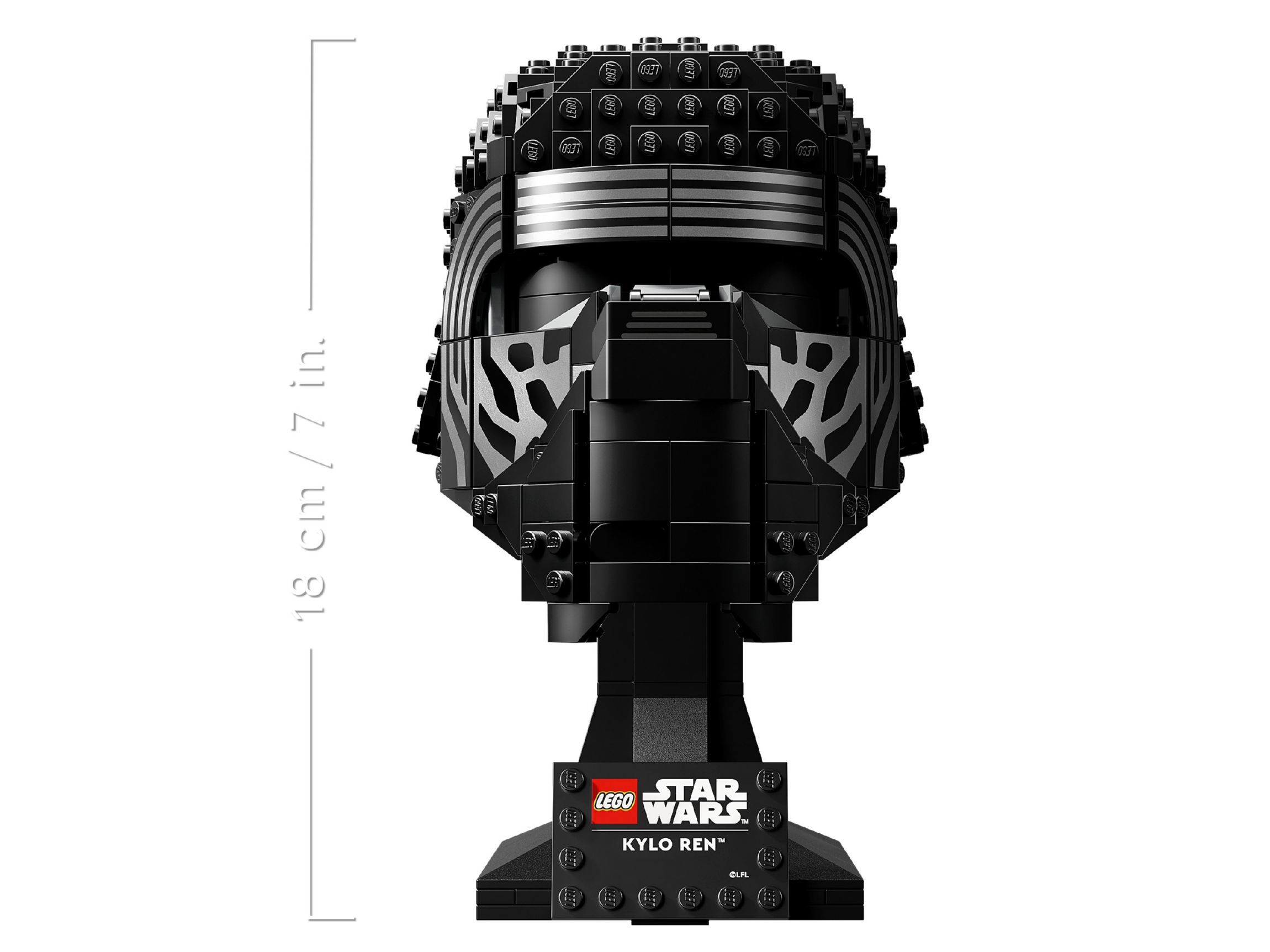 Конструктор Lego Star Wars Шлем Кайло Рена (75415) - фото 5 Конструктор Lego Star Wars Шлем Кайло Рена (75415) - фото 5