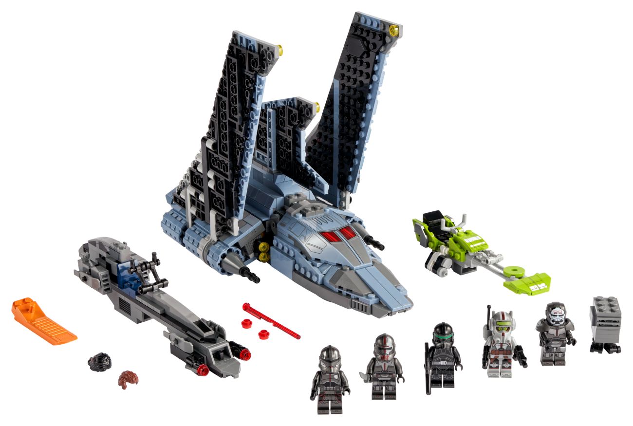 Конструктор Lego Star Wars Штурмовой шаттл Bad Batch (75314) - фото 1