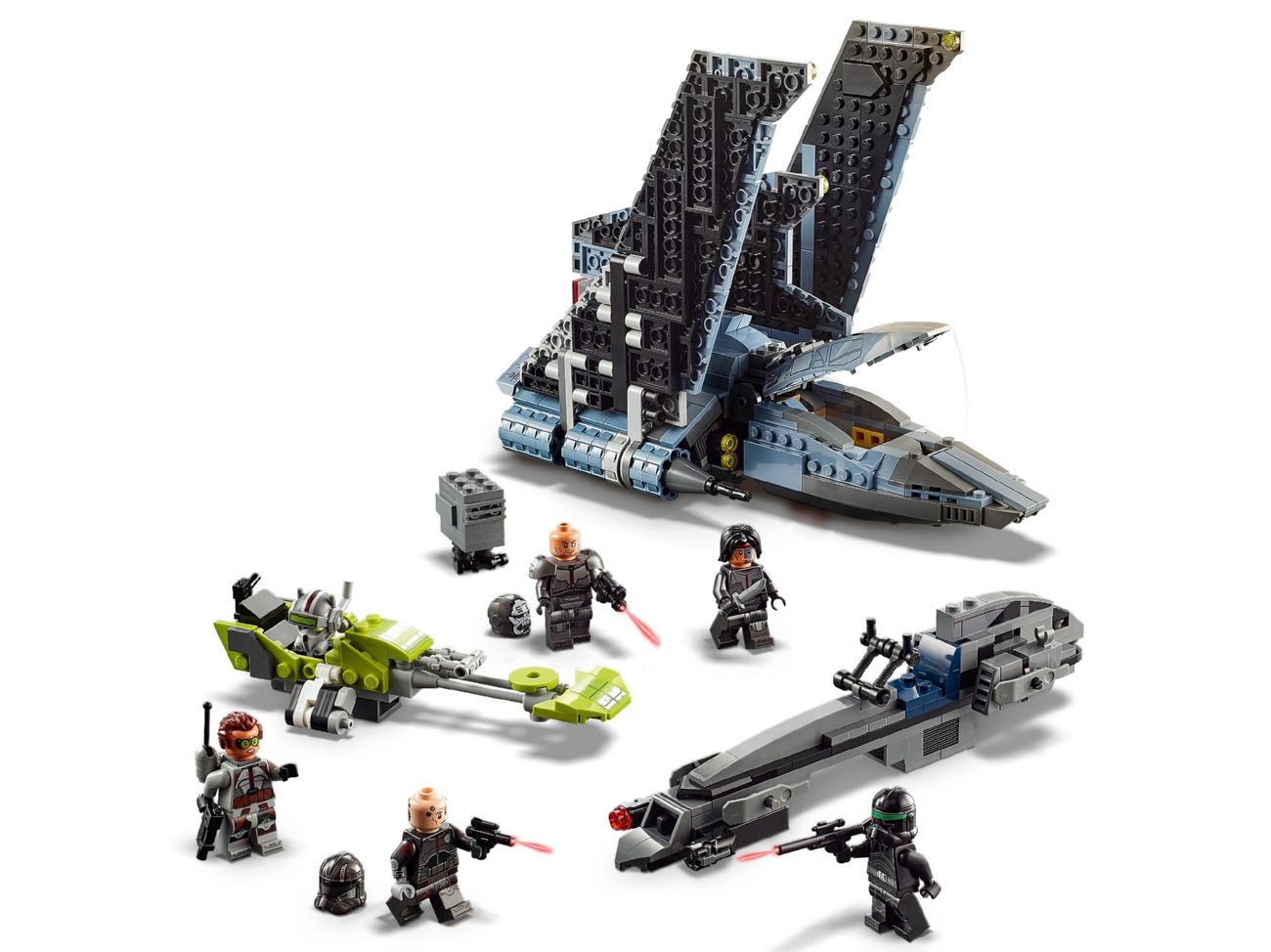 Конструктор Lego Star Wars Штурмовой шаттл Bad Batch (75314) - фото 2