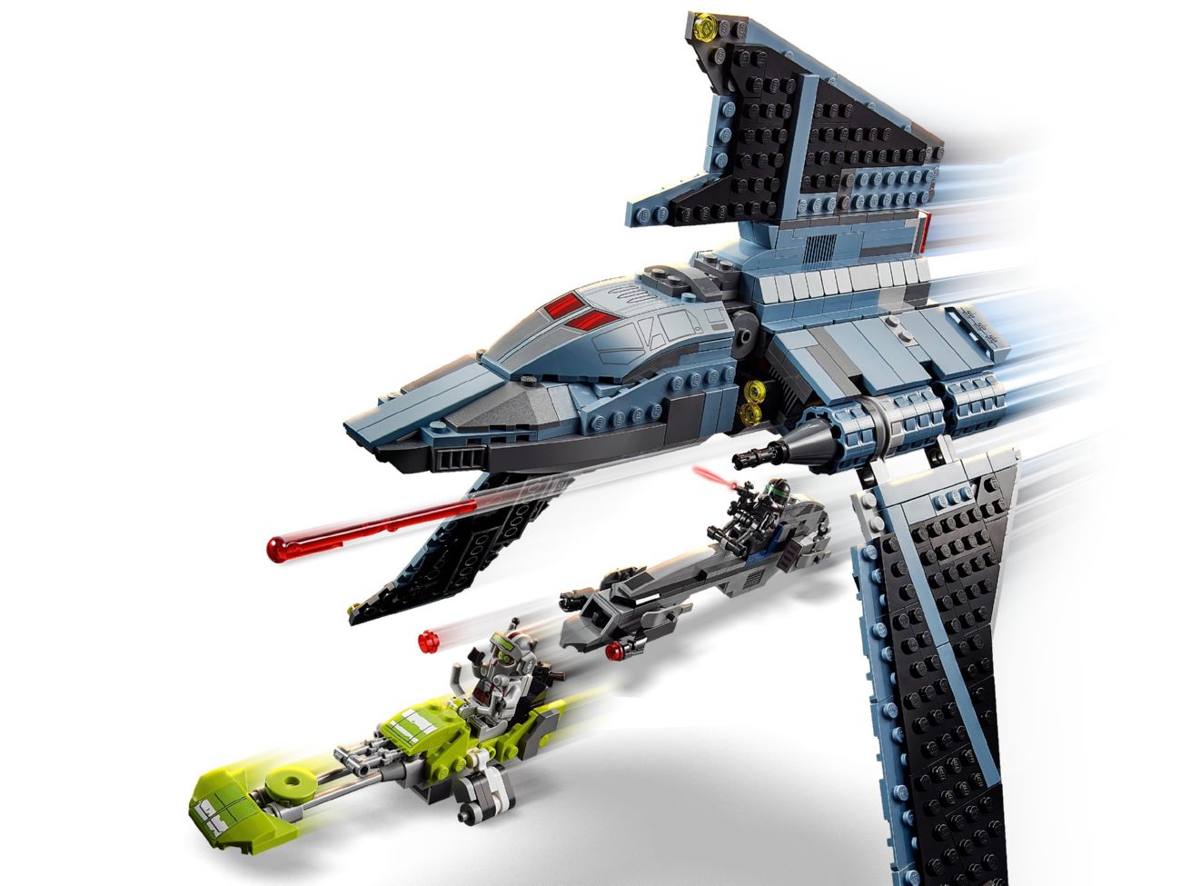 Конструктор Lego Star Wars Штурмовой шаттл Bad Batch (75314) - фото 3