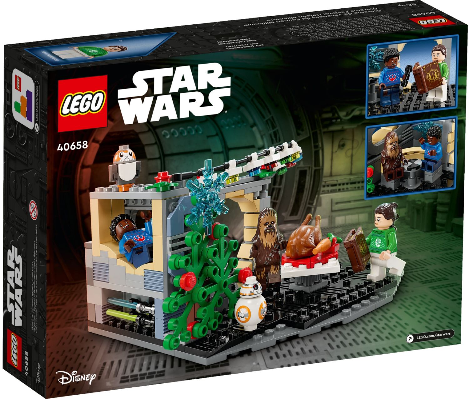 Конструктор Lego Star Wars Святкова діорама Тисячолітній сокіл (40658) - фото 2 Конструктор Lego Star Wars Святкова діорама Тисячолітній сокіл (40658) - фото 2