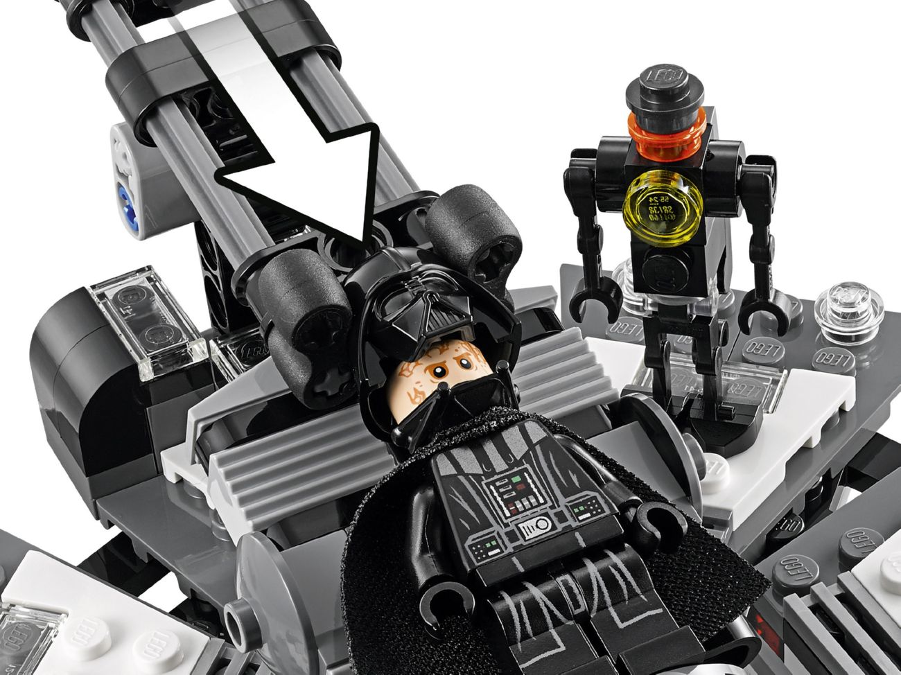 Конструктор Lego Star Wars Трансформация Дарта Вейдера (75183) - фото 5