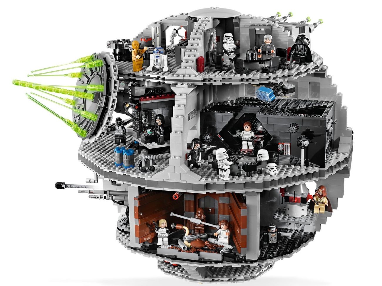 Конструктор Lego Star Wars Звезда смерти (10188) - фото 1